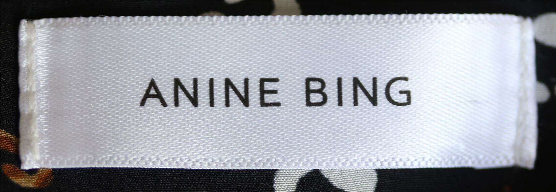 ANINE BING ELLERY PRINTED BLOUSE SMALL - Image 6