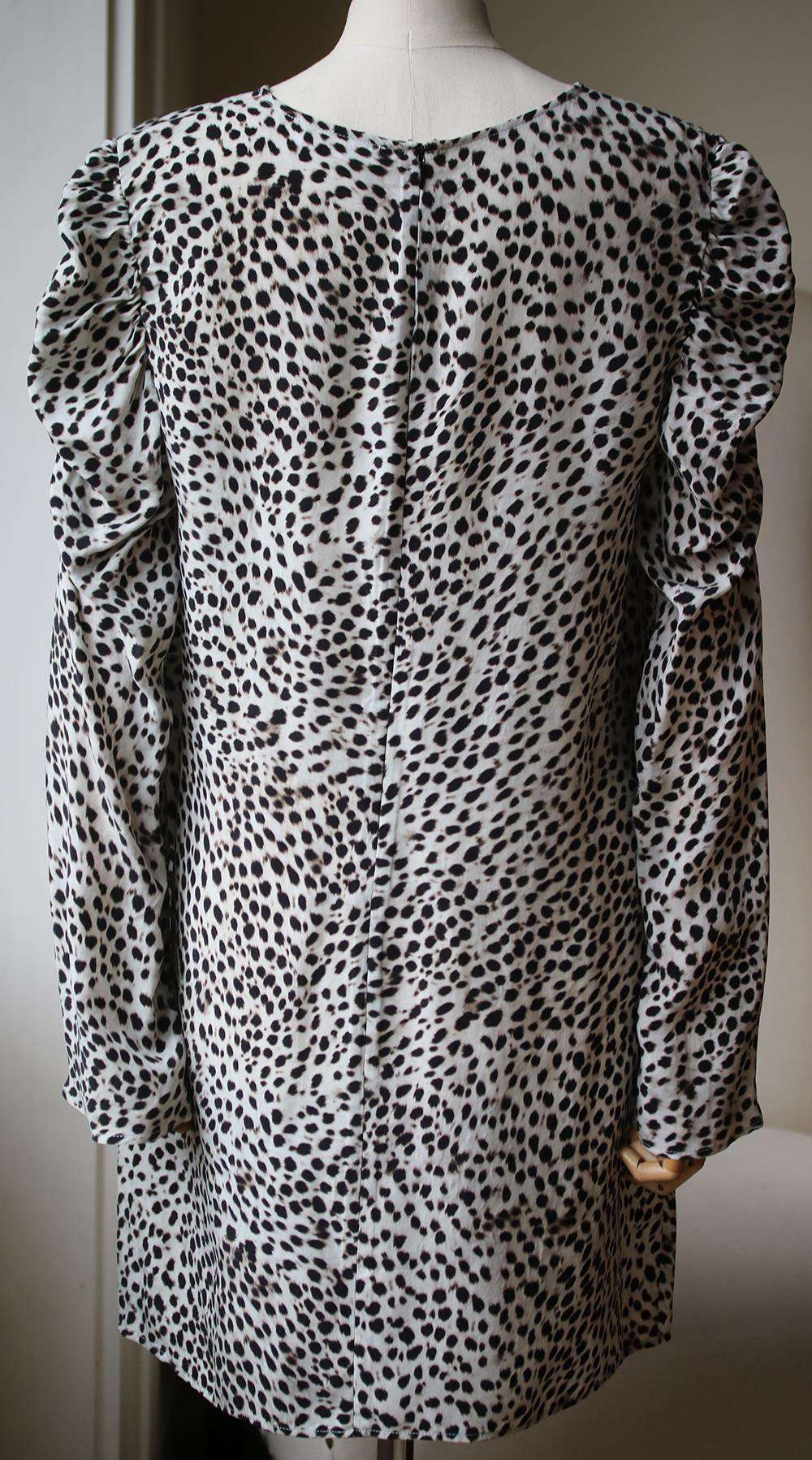 ANINE BING KINGSTON PRINTED DRESS LARGE - Image 4