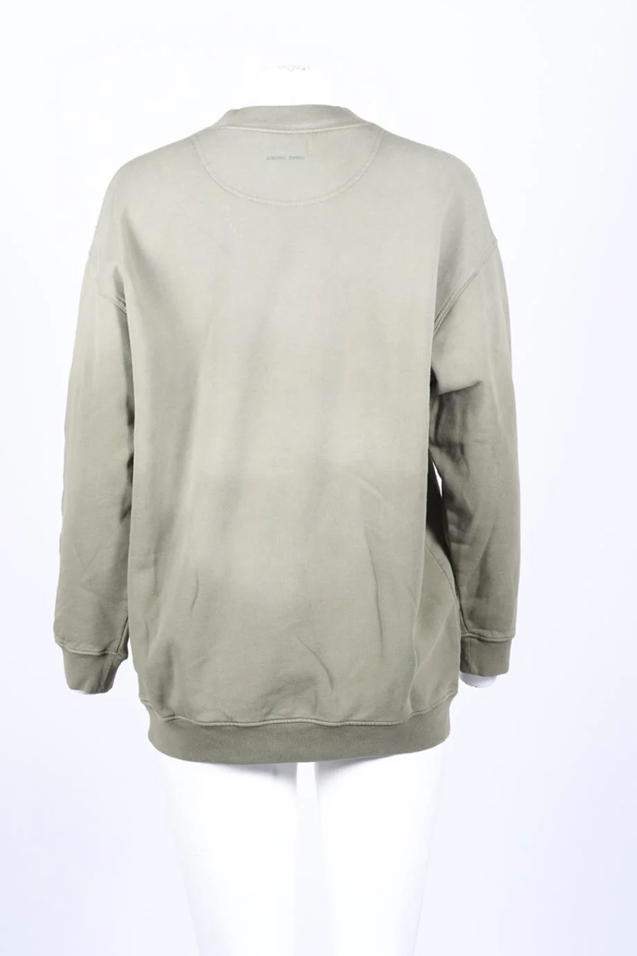 ANINE BING PRINTED COTTON SWEATSHIRT XSMALL - Image 4