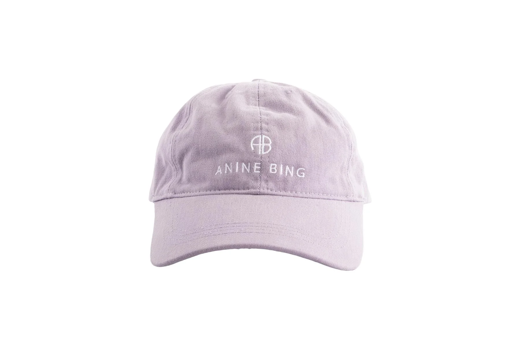 ANINE BING PURPLE COTTON BASEBALL CAP ONE SIZE - Image 3