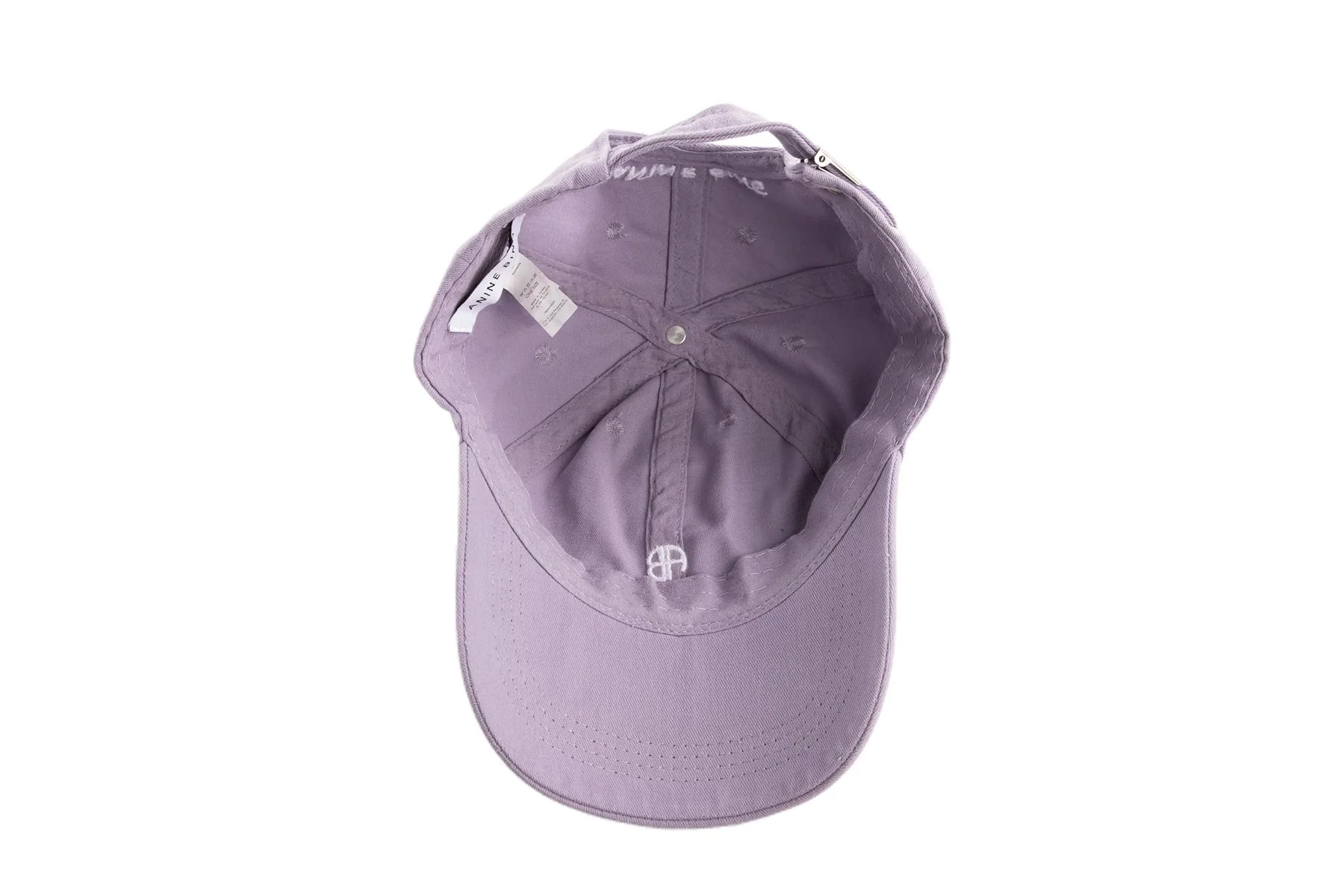ANINE BING PURPLE COTTON BASEBALL CAP ONE SIZE - Image 6
