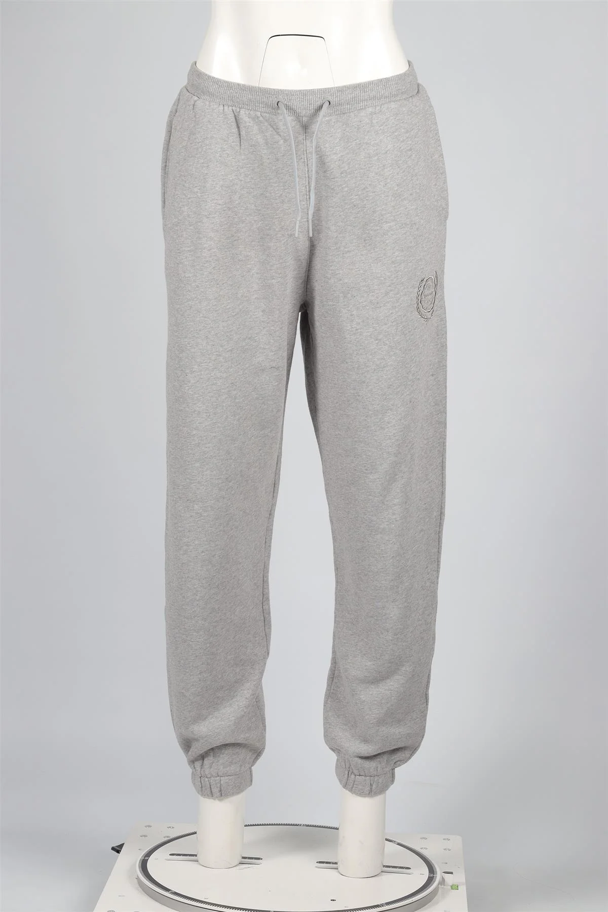 ANINE BING + REEBOK GREY COTTON TRACK PANTS XSMALL - Image 2