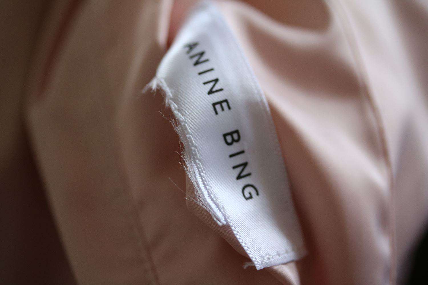 ANINE BING SATIN REVERSIBLE JACKET SMALL - Image 6