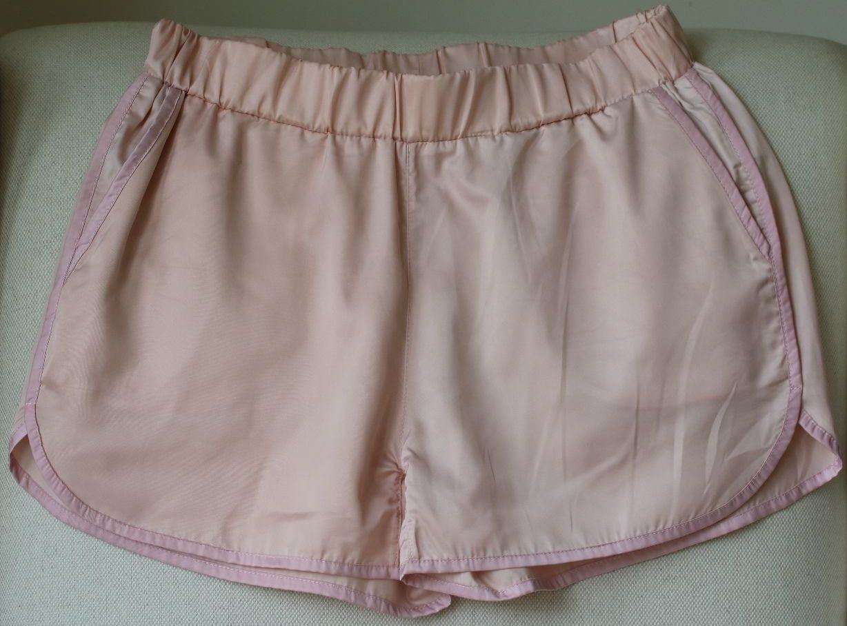 ANINE BING SATIN TRACK SHORTS SMALL - Image 3