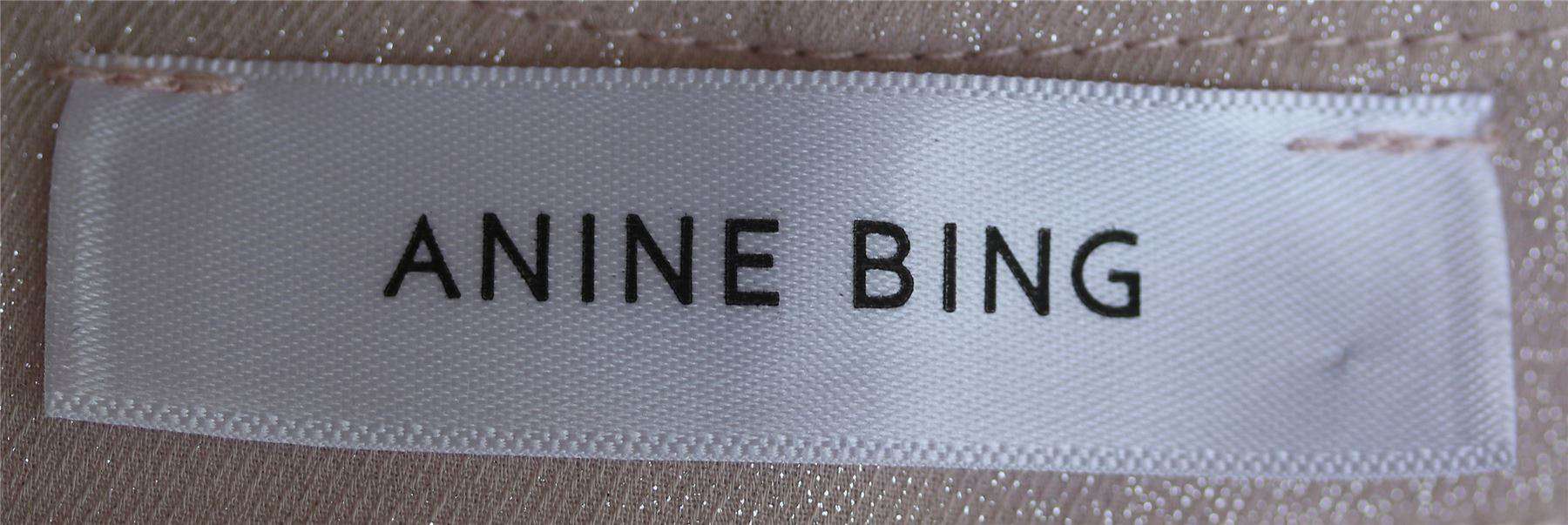 ANINE BING V-NECK GLITTER CAMI SMALL - Image 4