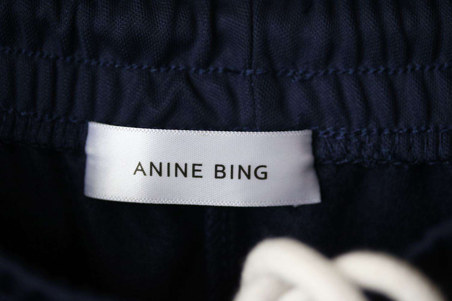 ANINE BING WYATT TRACK PANTS SMALL - Image 5