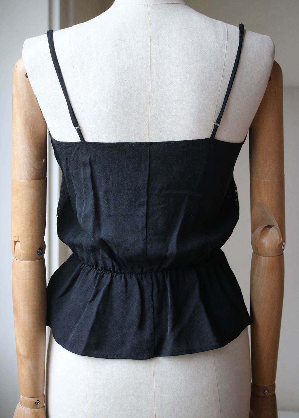 ANINE BING YSABEL LACE TRIMMED CAMISOLE SMALL - Image 5