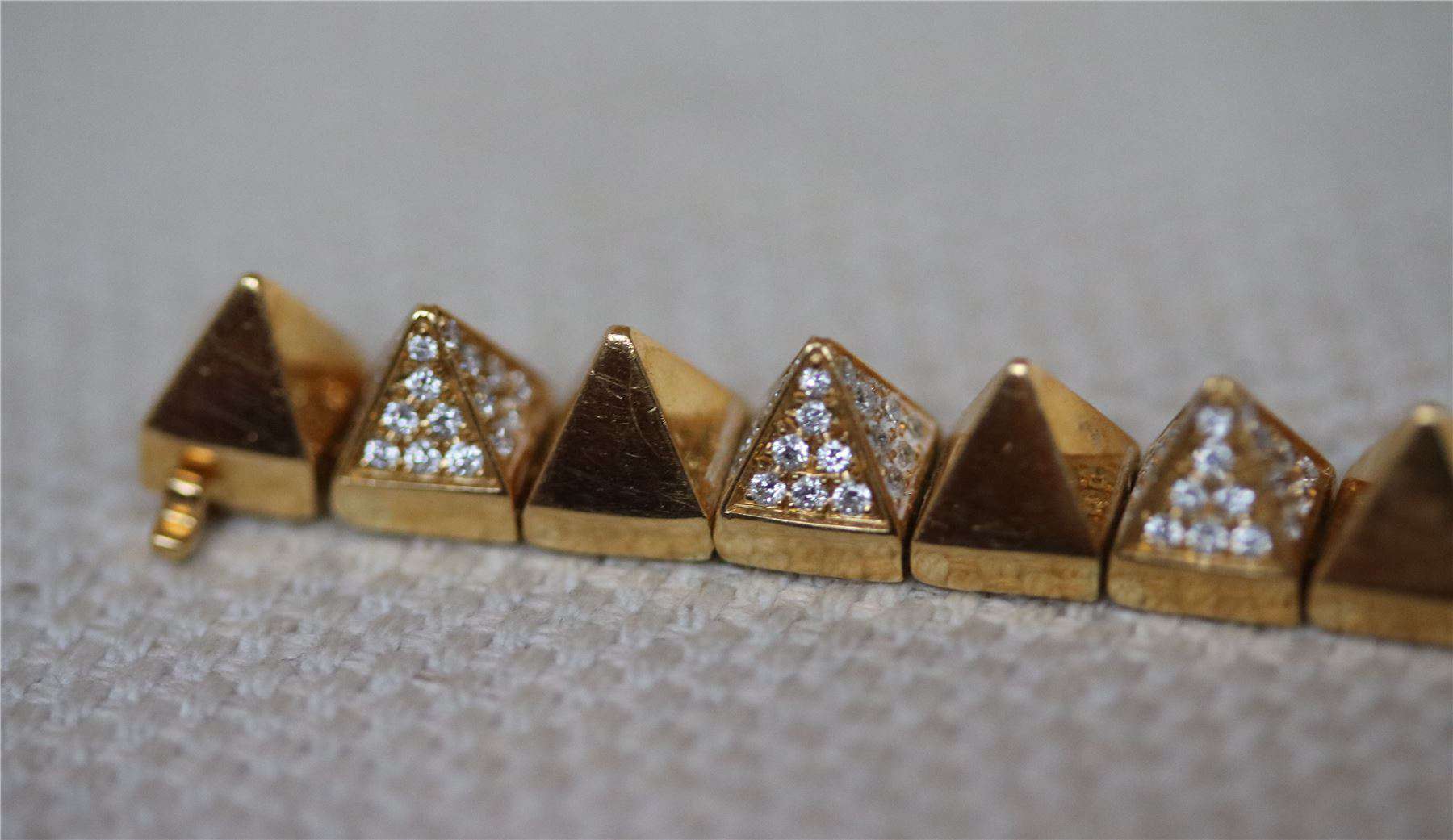 ANITA KO DIAMOND GOLD LUXE BRACELET - Image 4