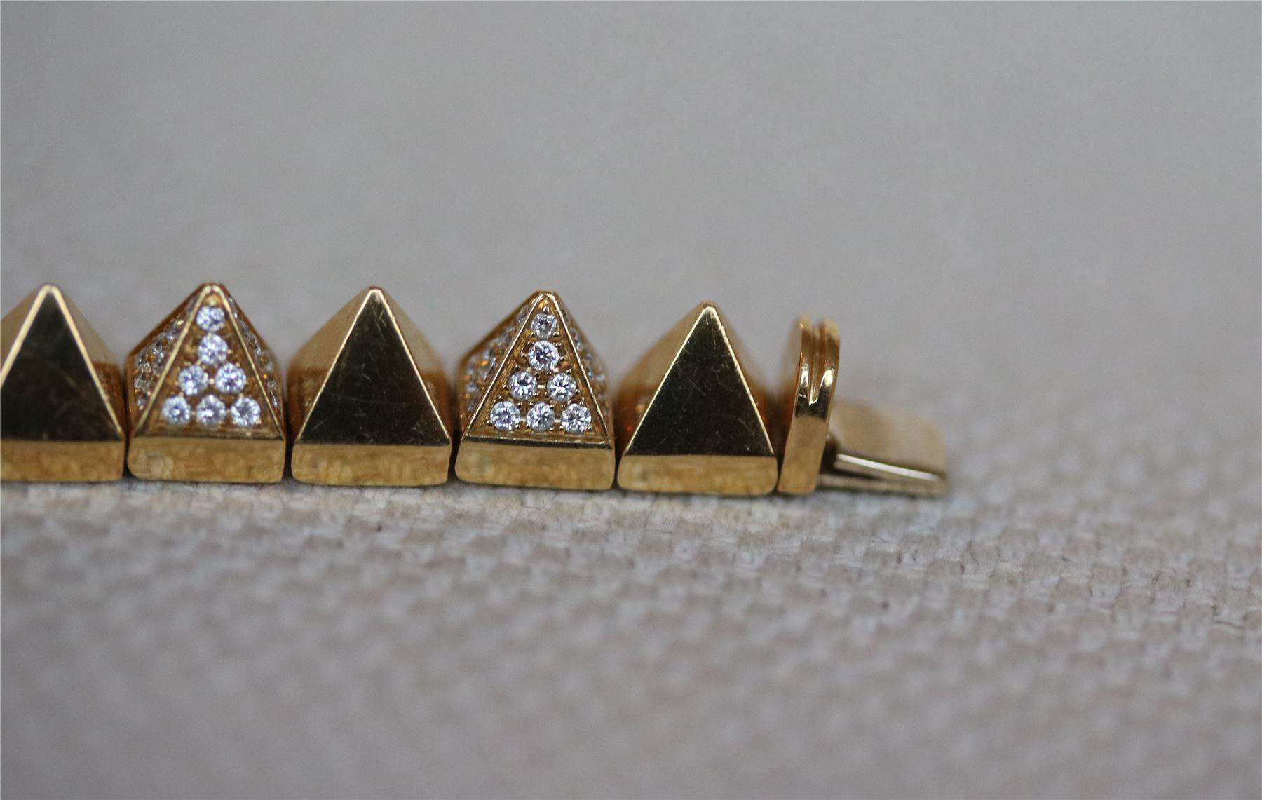 ANITA KO DIAMOND GOLD LUXE BRACELET - Image 5