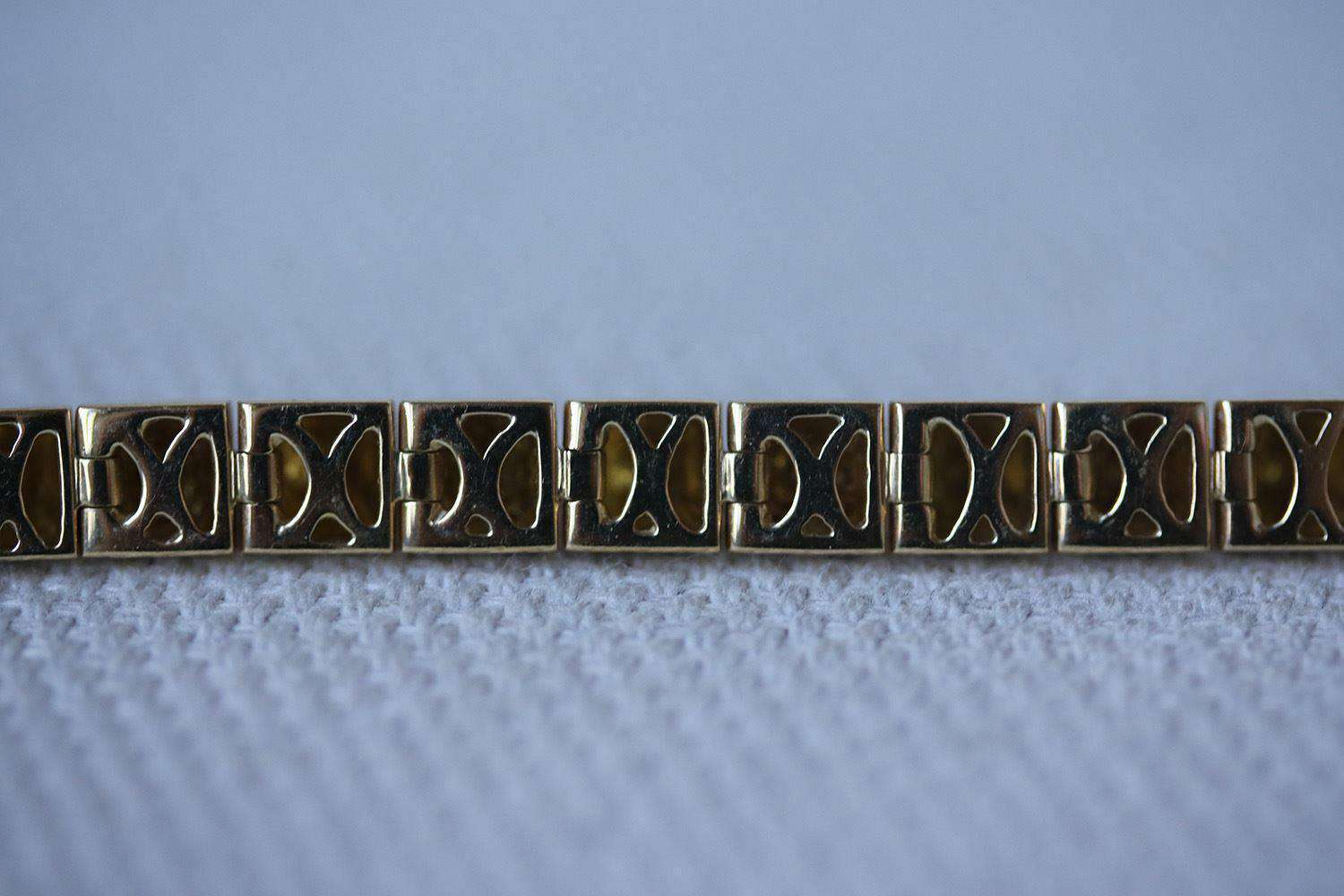 ANITA KO YELLOW GOLD DIAMOND LUXE BRACELET - Image 4