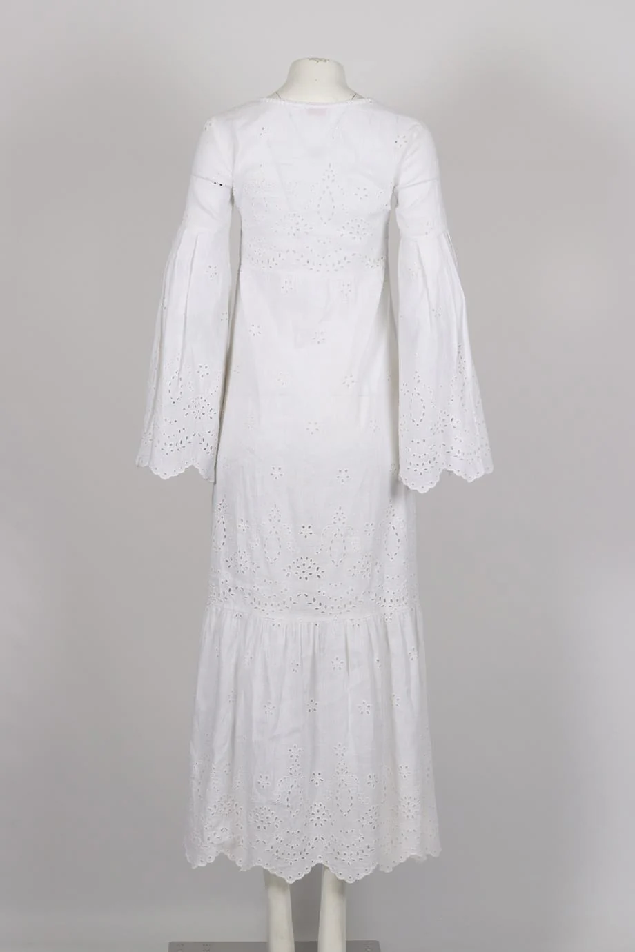 ANJUNA COTTON BLEND MAXI DRESS XSMALL - Image 4