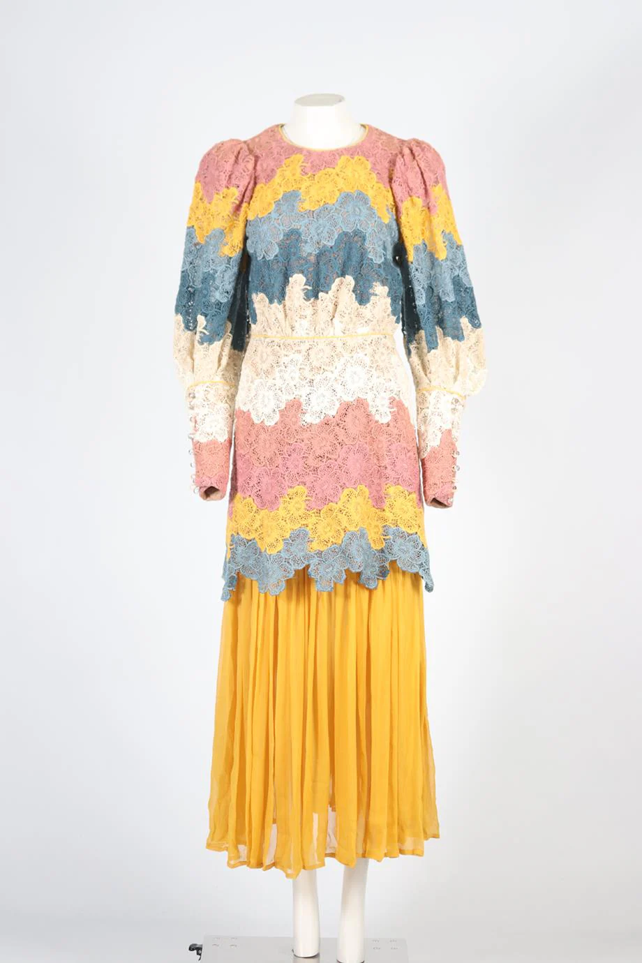 ANNA MASON COTTON MINI DRESS UK 12 - Image 2