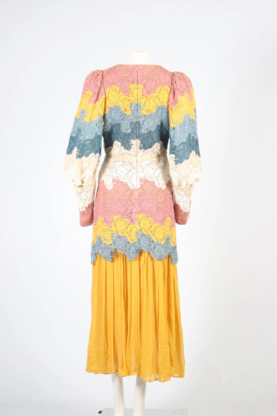 ANNA MASON COTTON MINI DRESS UK 12 - Image 4
