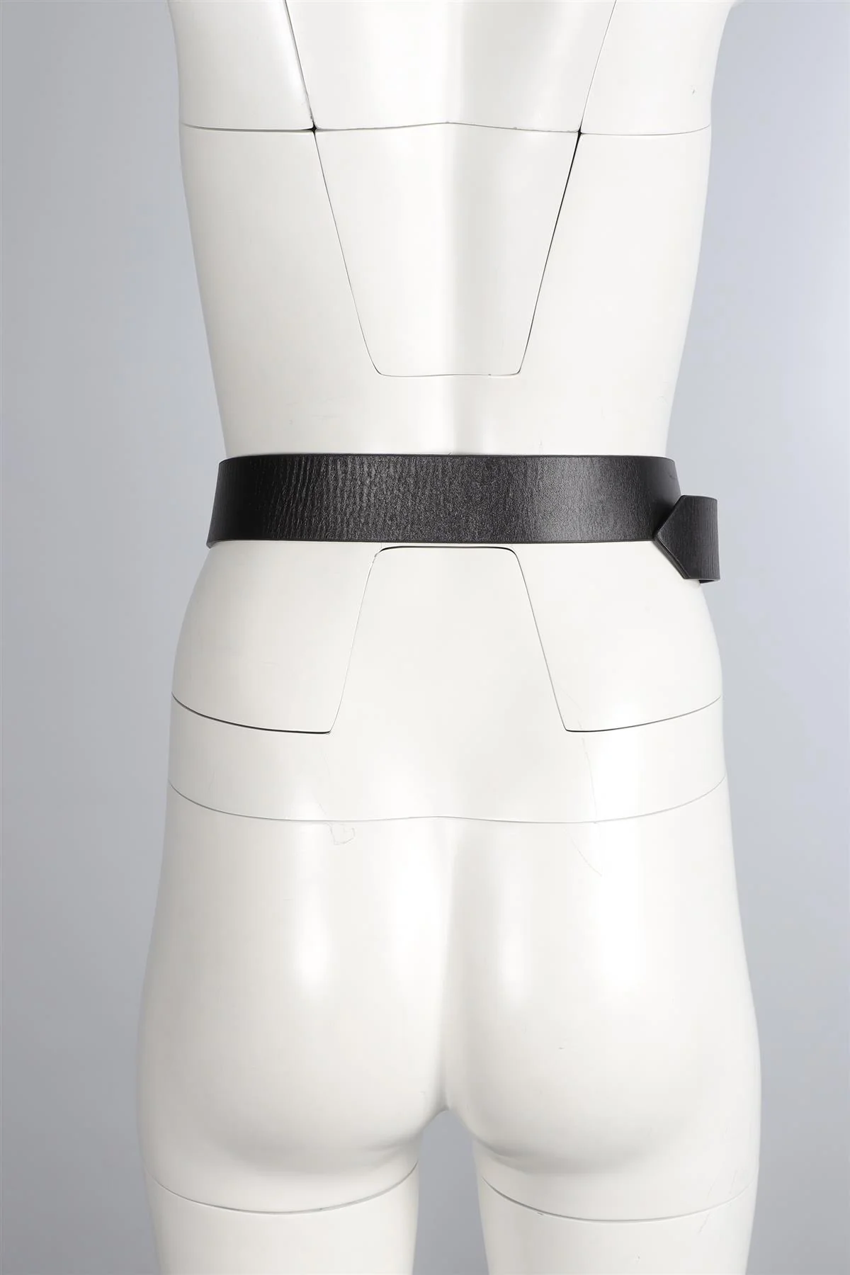 ANNIE BING BLACK LEATHER BELT MEDIUM-LARGE - Image 9