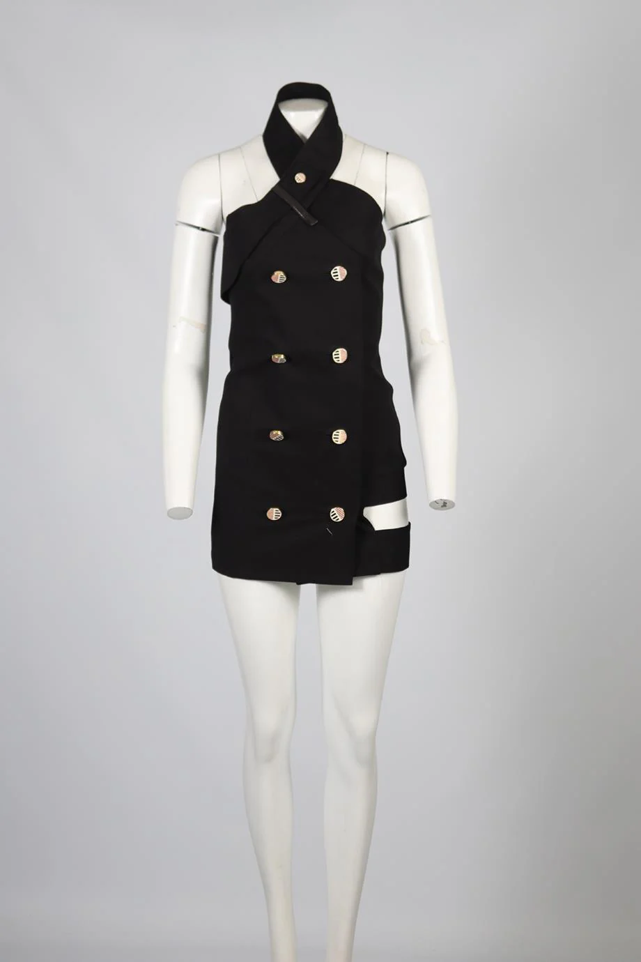 ANTHONY VACARELLO COTTON MINI DRESS FR 36 UK 8 - Image 2