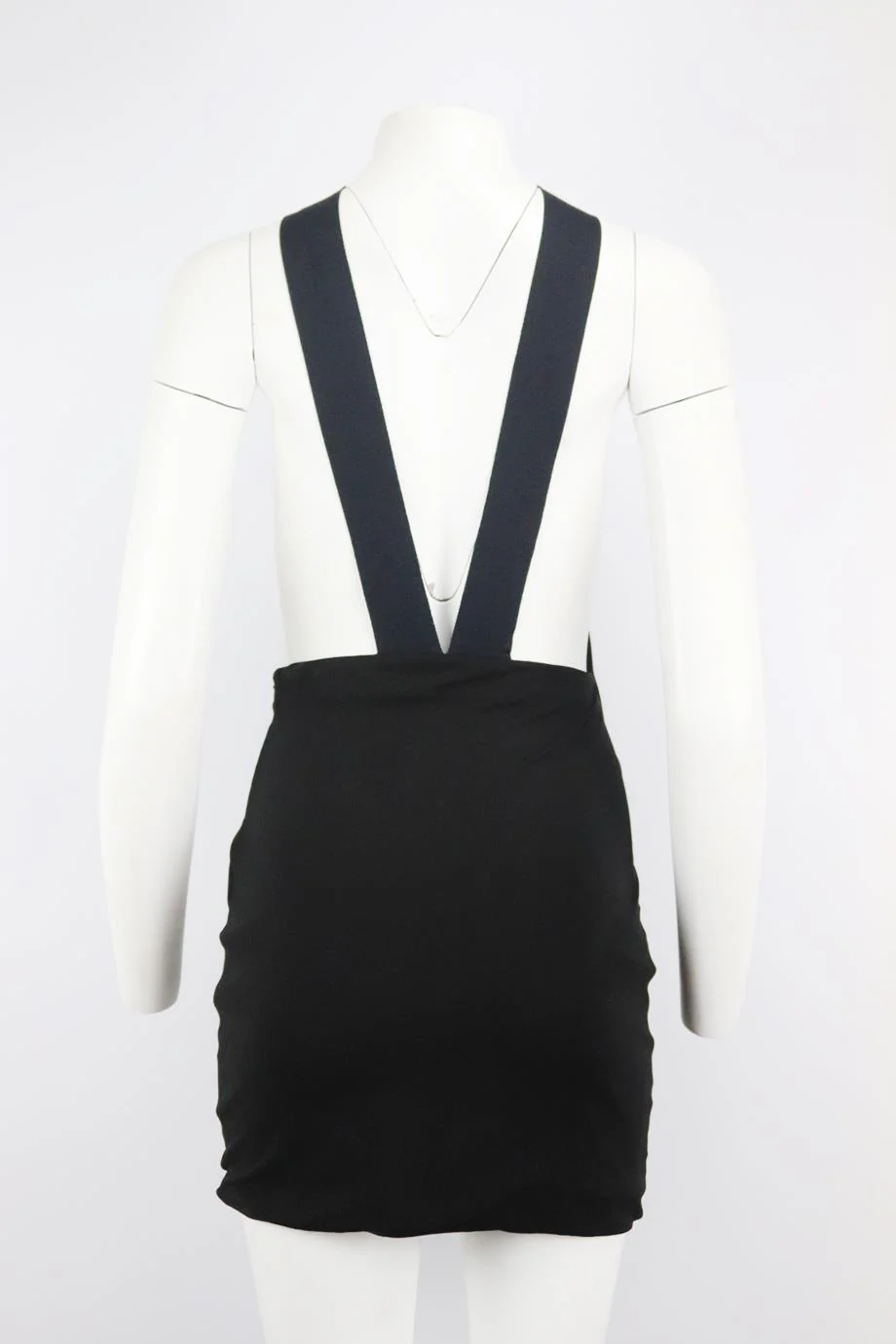 ANTHONY VACCARELLO RUCHED JERSEY MINI DRESS FR 36 UK 8 - Image 4