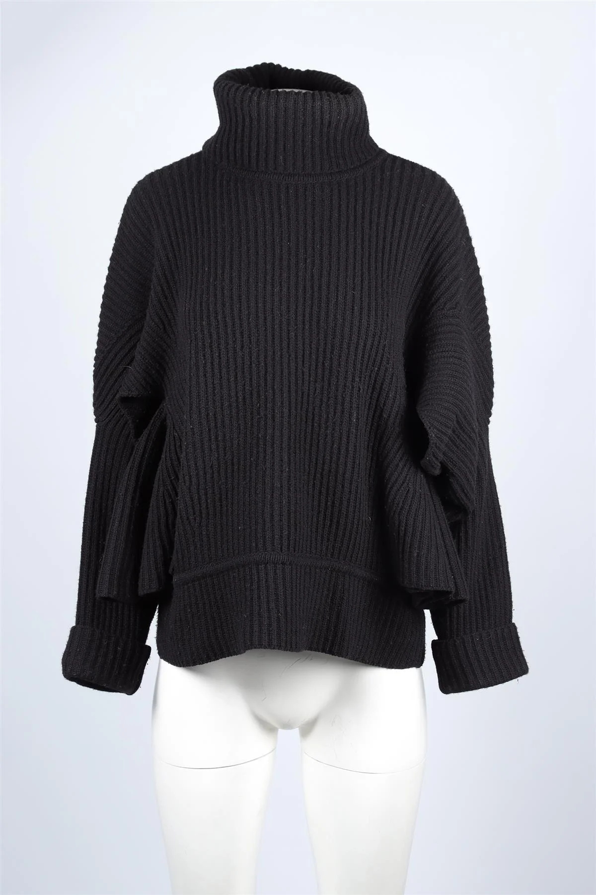 Antonio Berardi Black Wool Sweater IT 44 UK 12 - Image 2