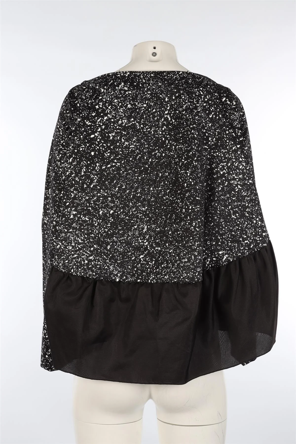 ANTONIO BERARDI BLACK WOOL TOP IT 40 UK 8 - Image 4