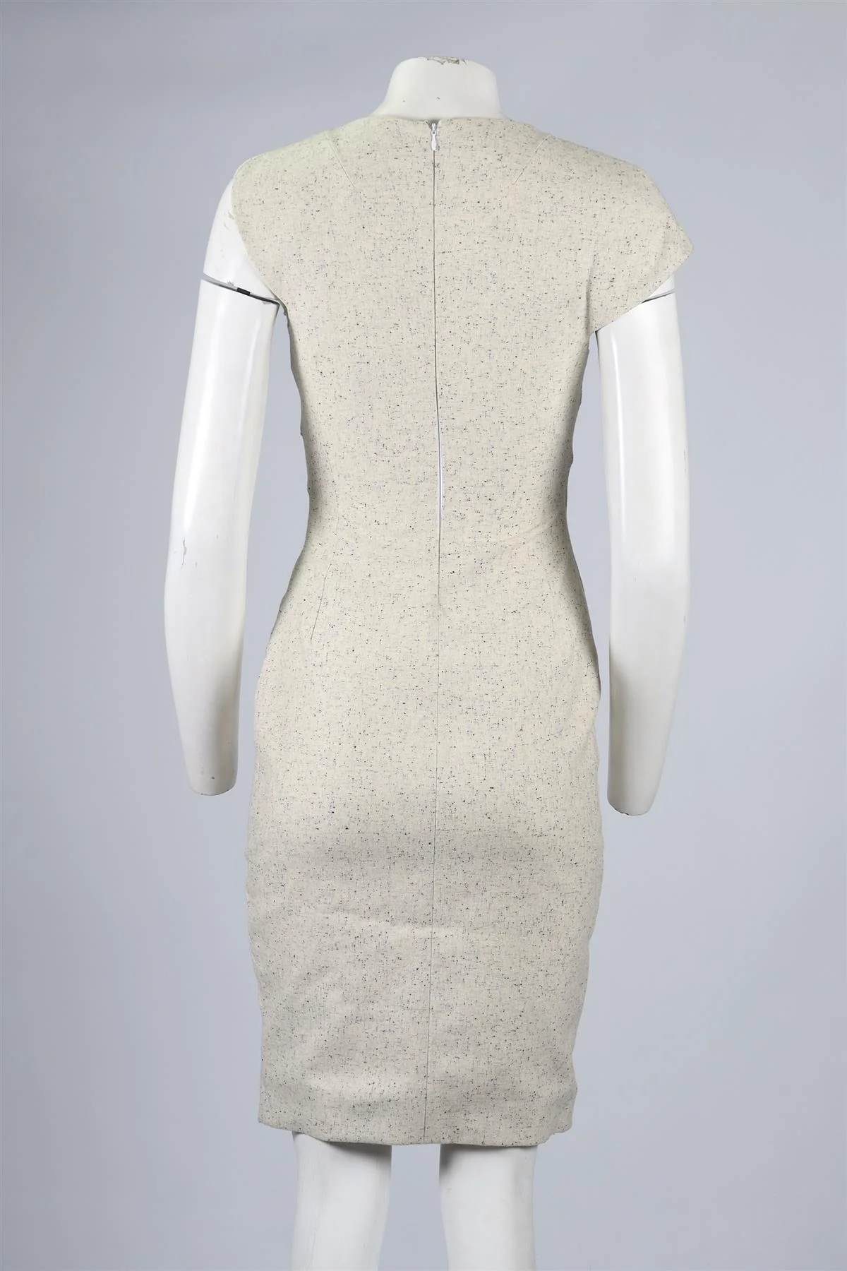 ANTONIO BERARDI WOOL BLEND MIDI DRESS IT 40 UK 8 - Image 4