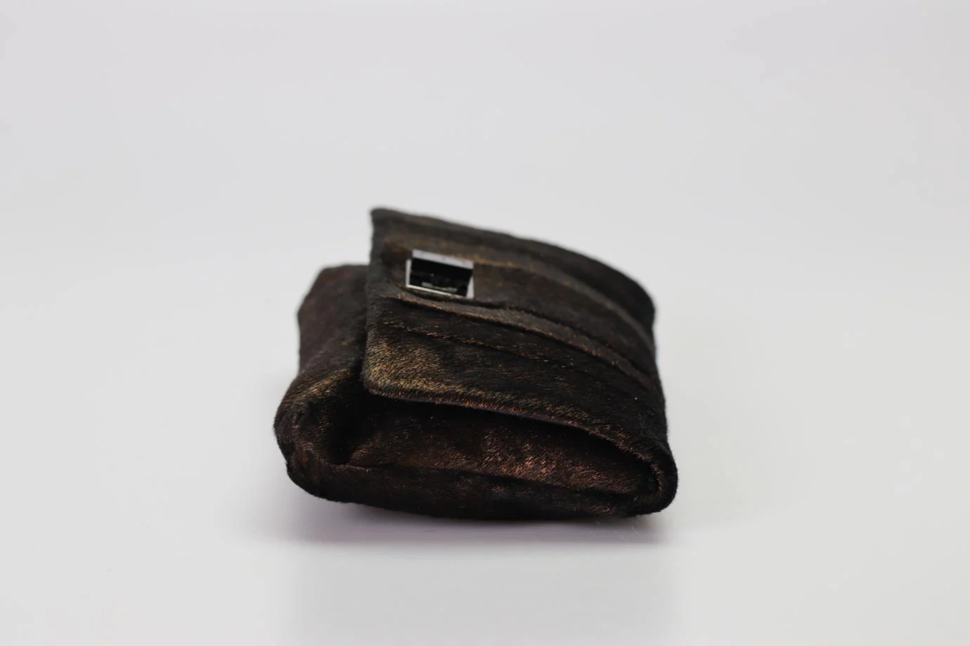 ANYA HINDMARCH CALF HAIR AND LEATHER CLUTCH - Image 5