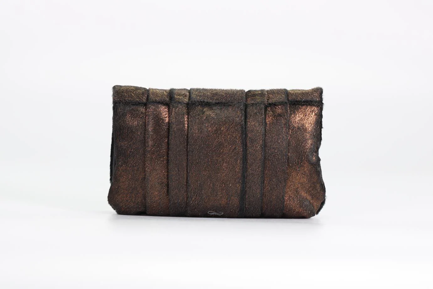 ANYA HINDMARCH CALF HAIR AND LEATHER CLUTCH - Image 8