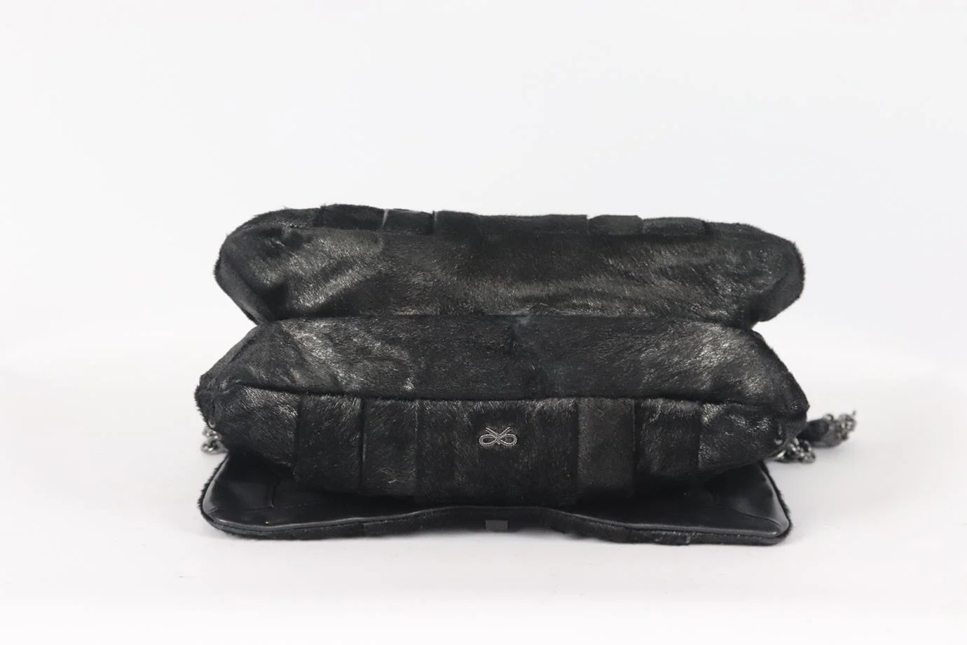 ANYA HINDMARCH GRACIE CALF HAIR AND LEATHER SHOULDER BAG - Image 7