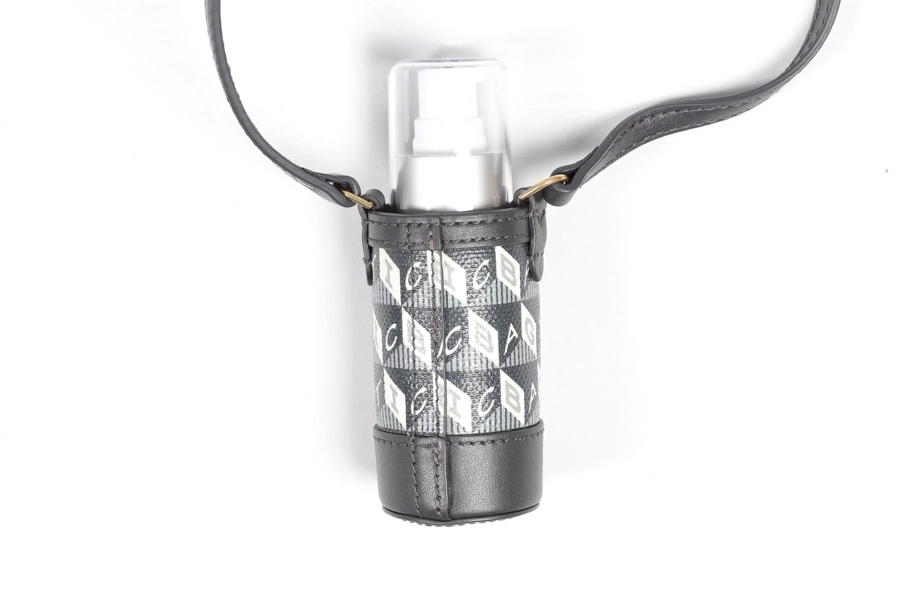 ANYA HINDMARCH GREY I AM A PLASTIC BAG HAND SANITISER SHOULDER BAG - Image 7