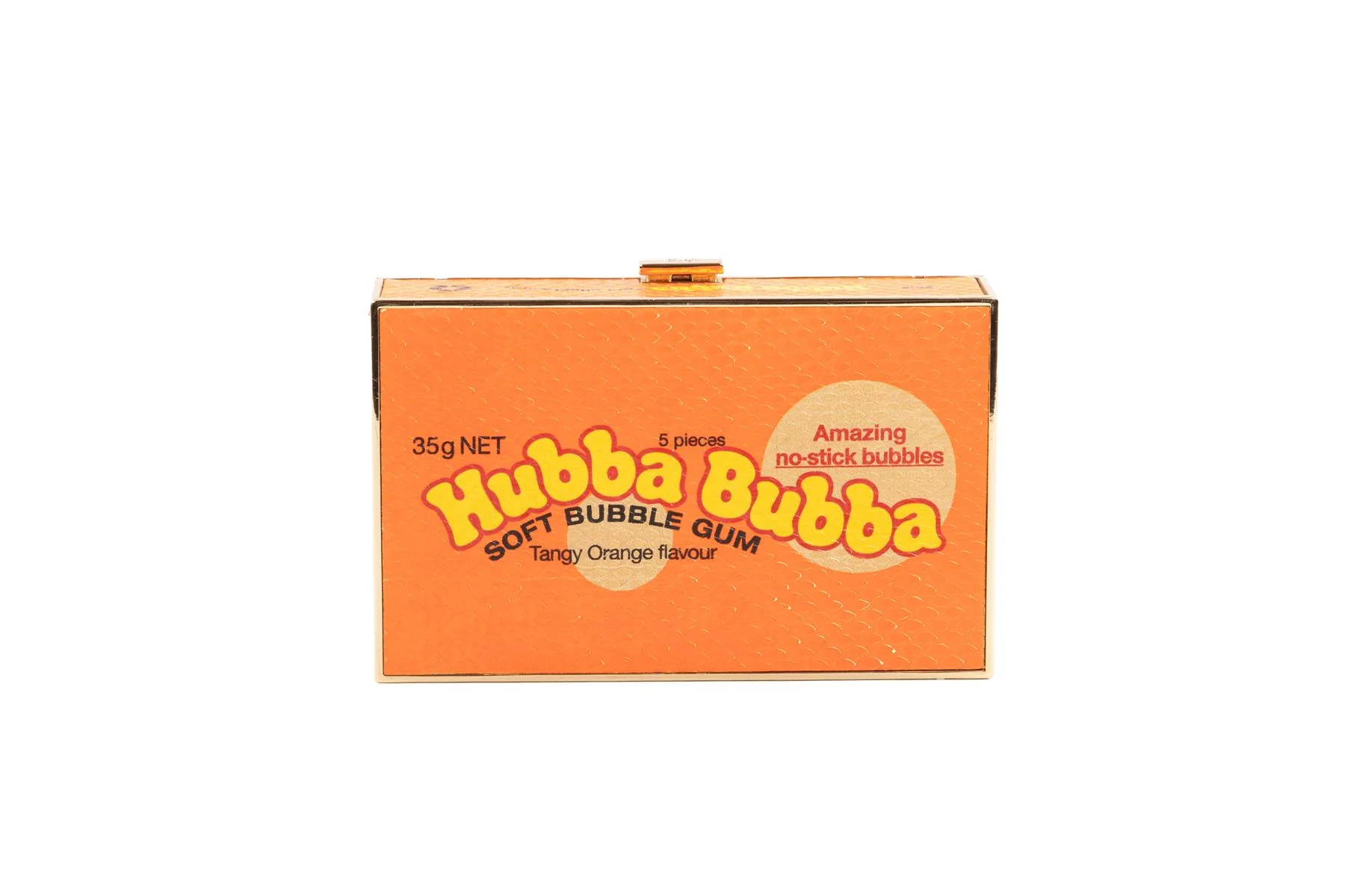 ANYA HINDMARCH ORANGE SNAKESKIN CLUTCH - Image 6