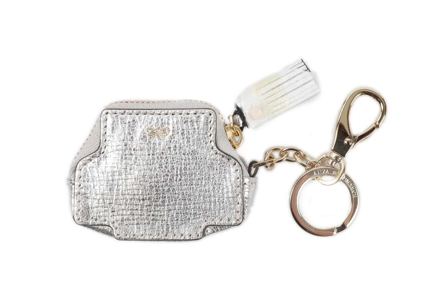ANYA HINDMARCH SILVER SPACE INVADER COIN PURSE - Image 4