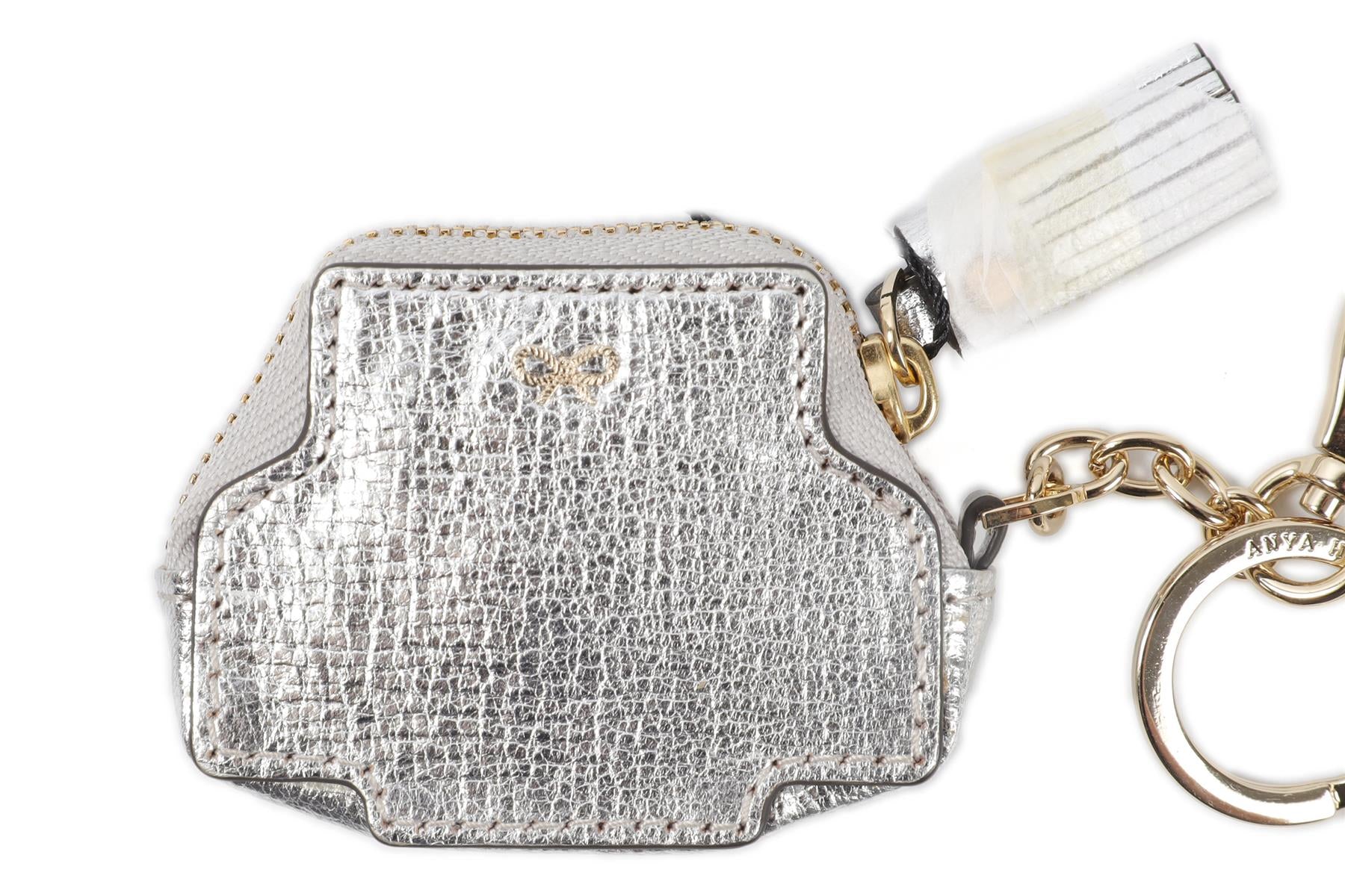 ANYA HINDMARCH SILVER SPACE INVADER COIN PURSE - Image 5