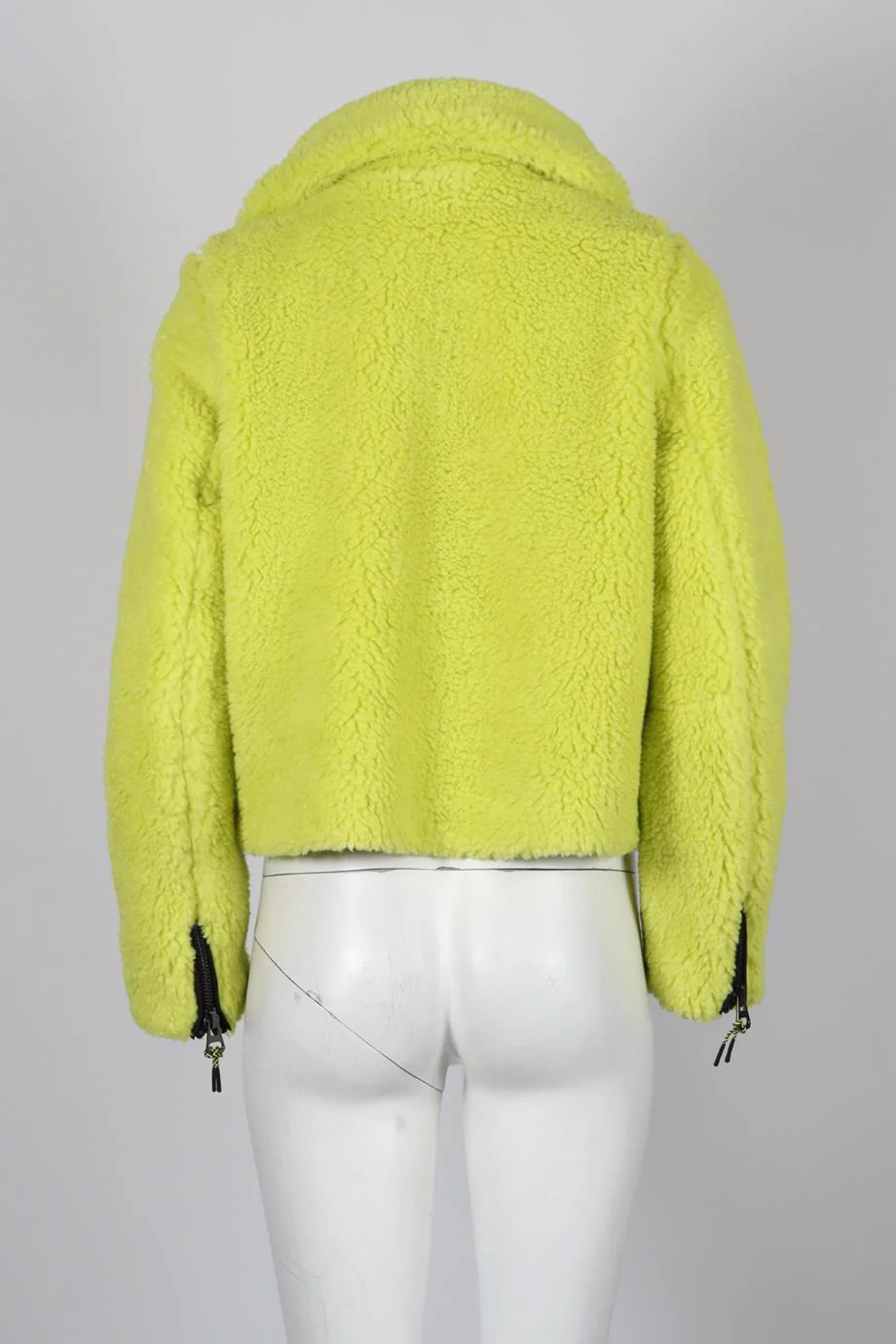 APPARIS FAUX SHEARLING AND SHELL JACKET XSMALL - Image 4