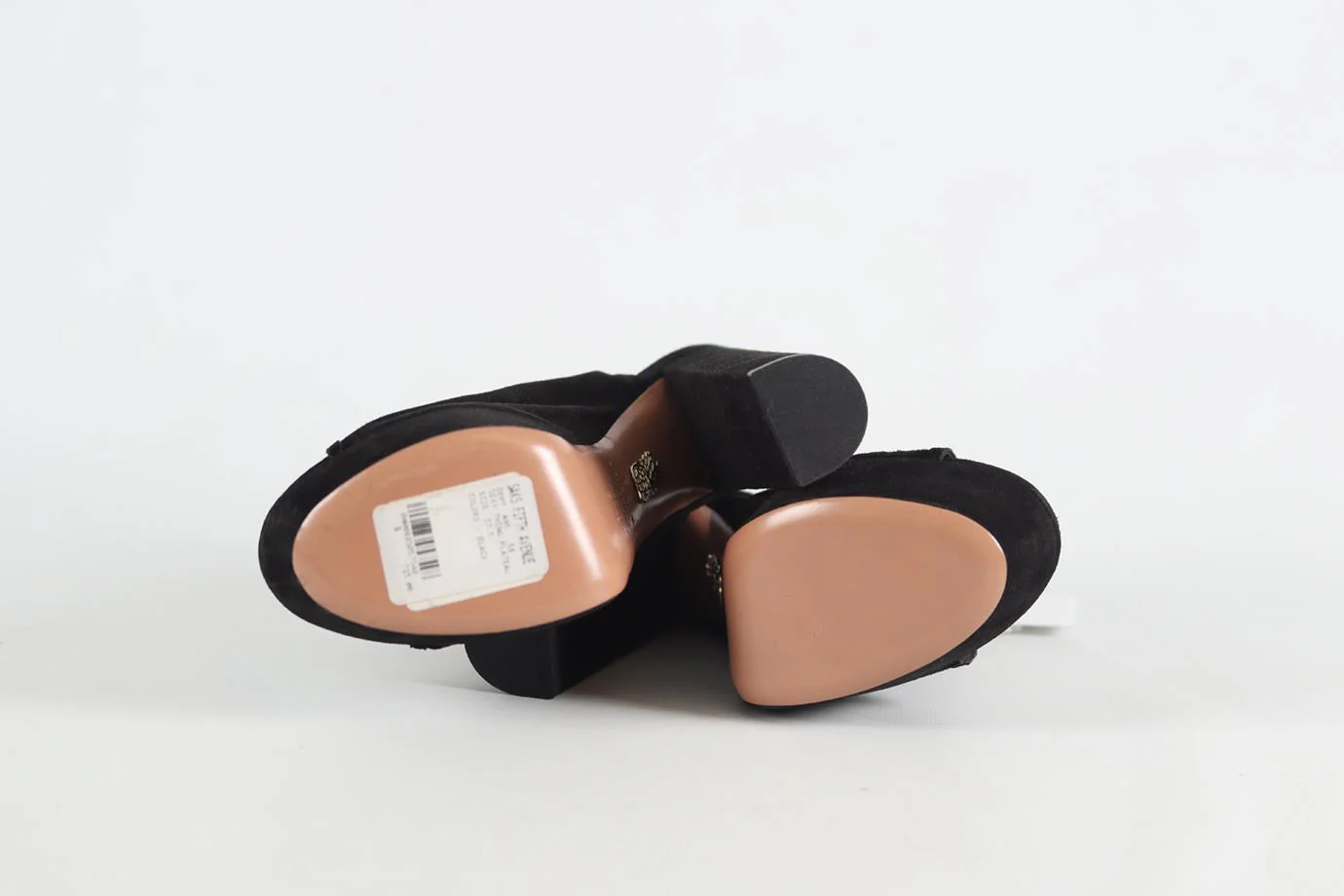 AQUAZZURA SUEDE PLATFORM SANDALS EU 37.5 UK 4.5 US 7.5 - Image 5