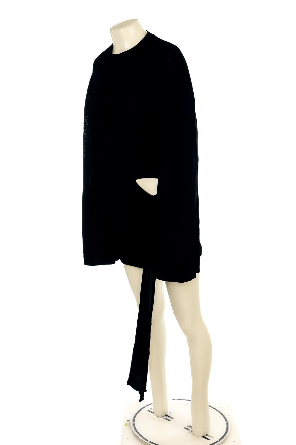 ARAKII BLACK KNIT MINI DRESS SMALL - Image 3