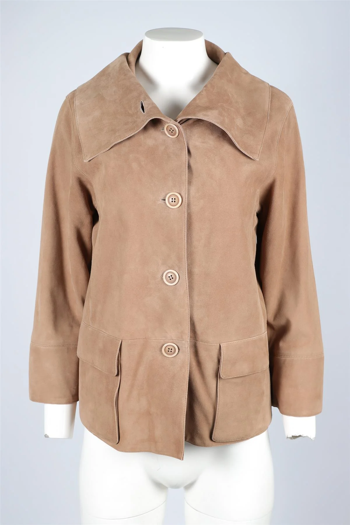ARKIS BROWN SUEDE JACKET US 4 UK 8 - Image 2