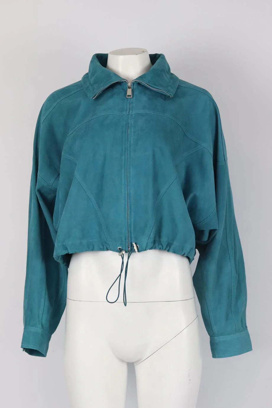 ARMA CROPPED SUEDE JACKET UK 12 - Image 2