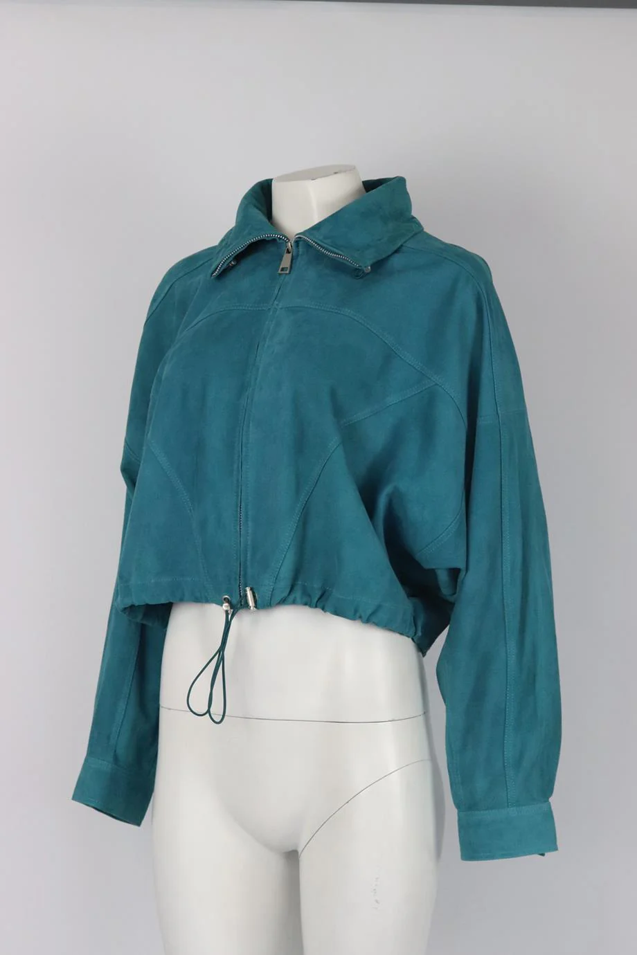 ARMA CROPPED SUEDE JACKET UK 12 - Image 3