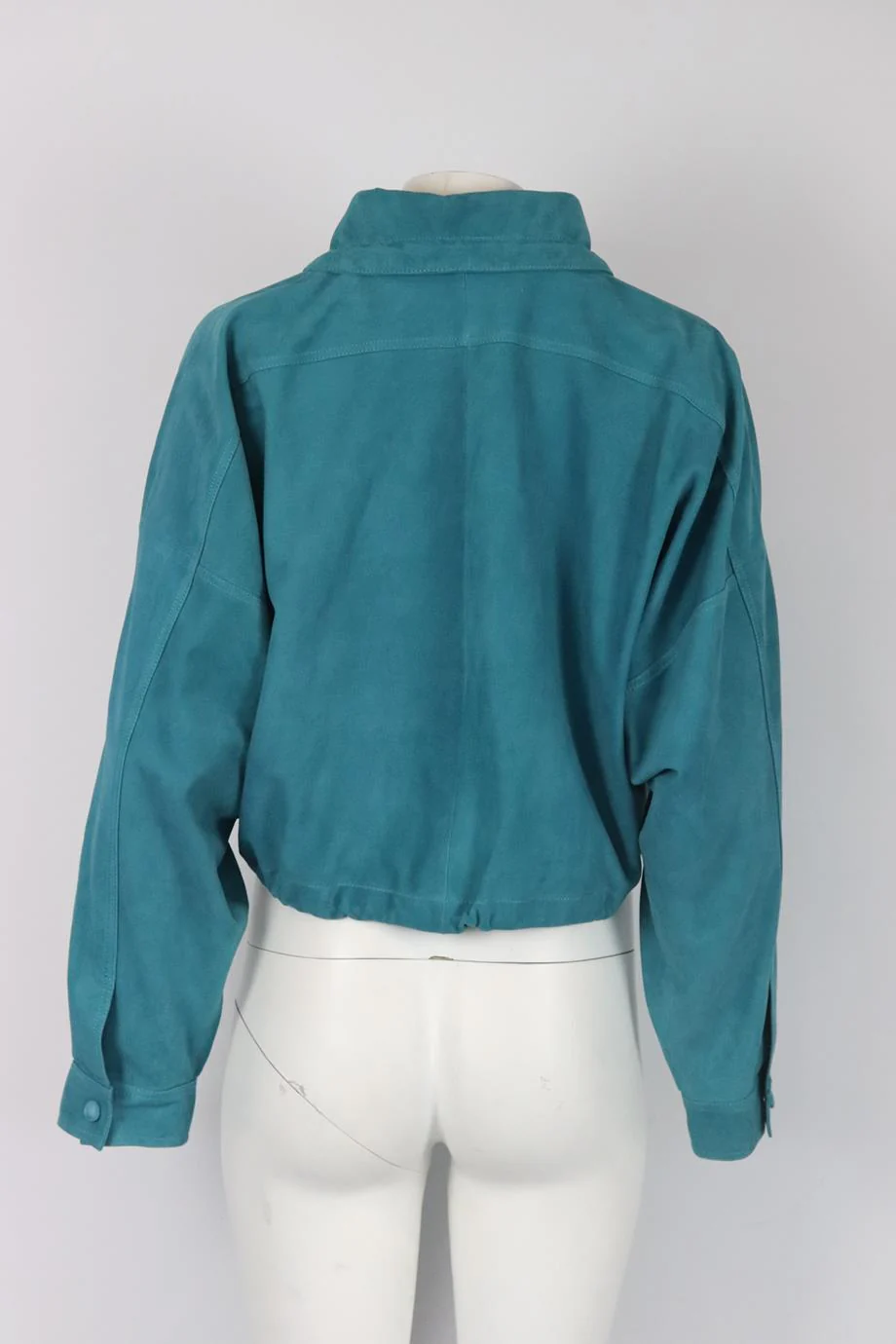 ARMA CROPPED SUEDE JACKET UK 12 - Image 4
