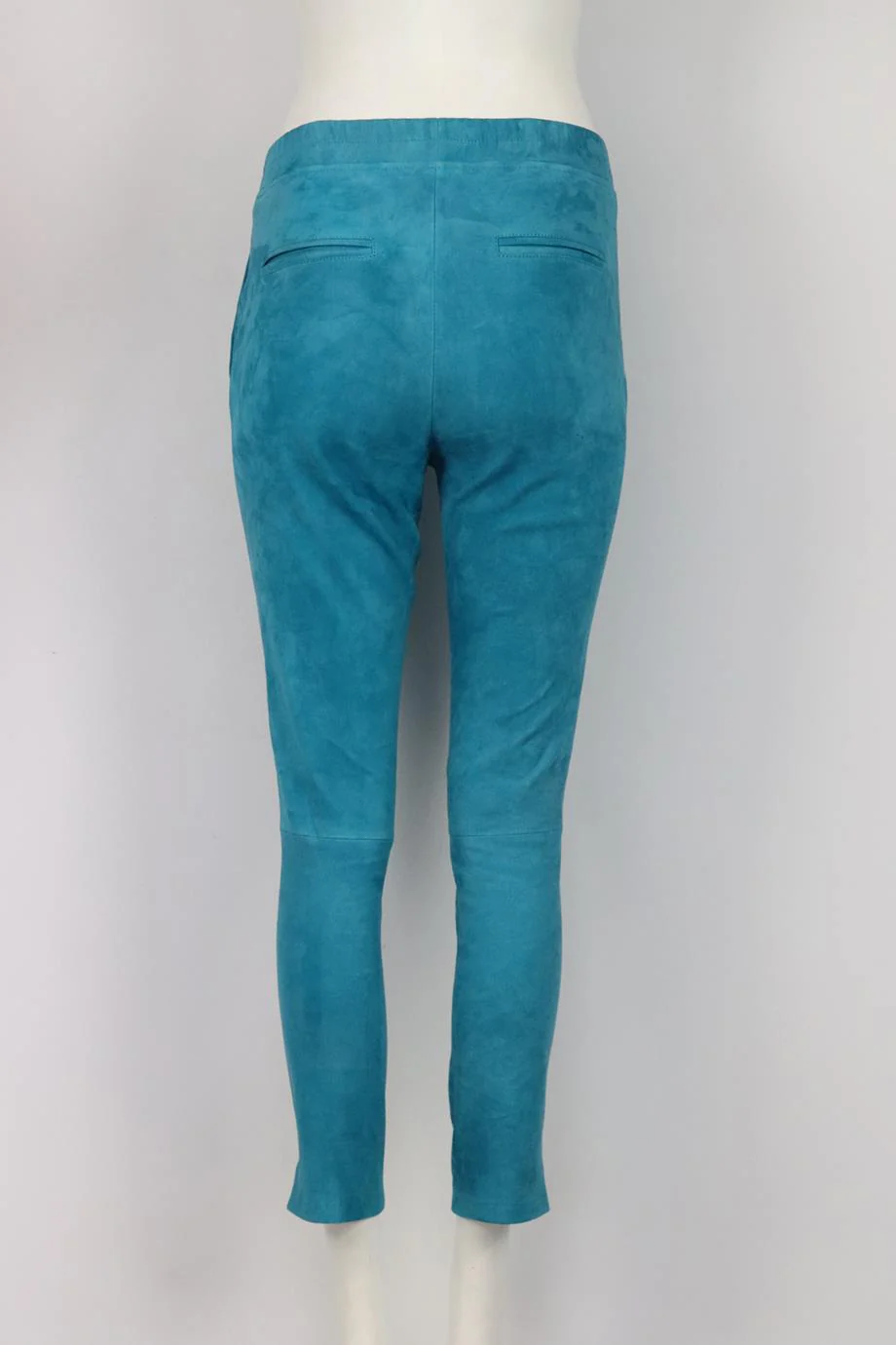 ARMA SUEDE SKINNY PANTS UK 10 - Image 4