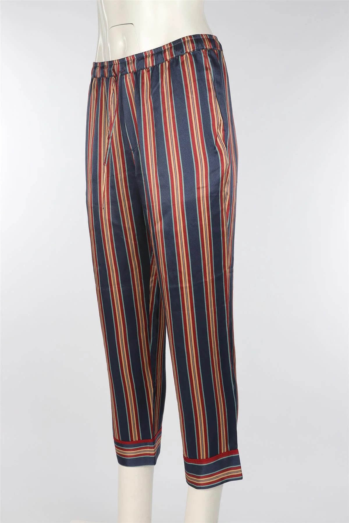 ASCENO MULTI SILK STRAIGHT LEG PANTS MEDIUM - Image 3