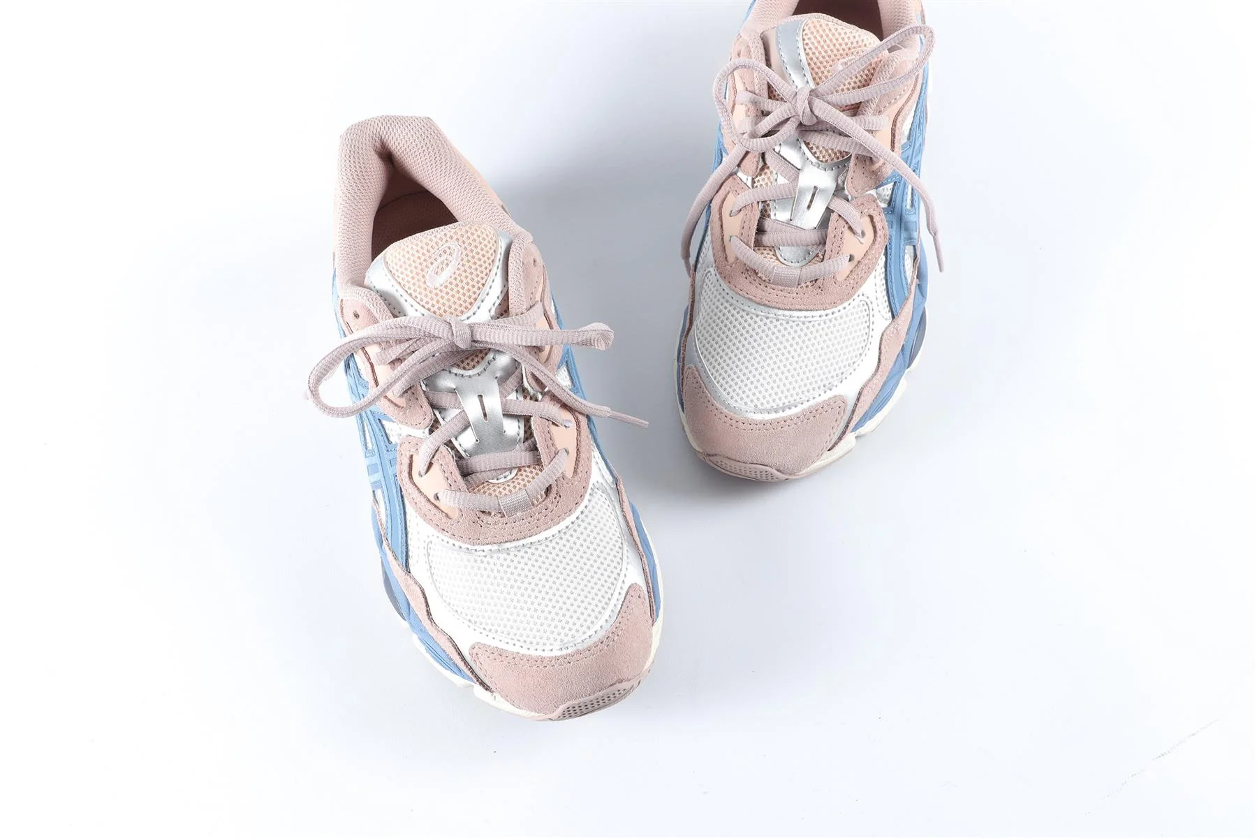 ASICS BLUE GEL NYC MAUVE BLUE SNEAKERS EU 39 UK 5.5 US 8 - Image 4