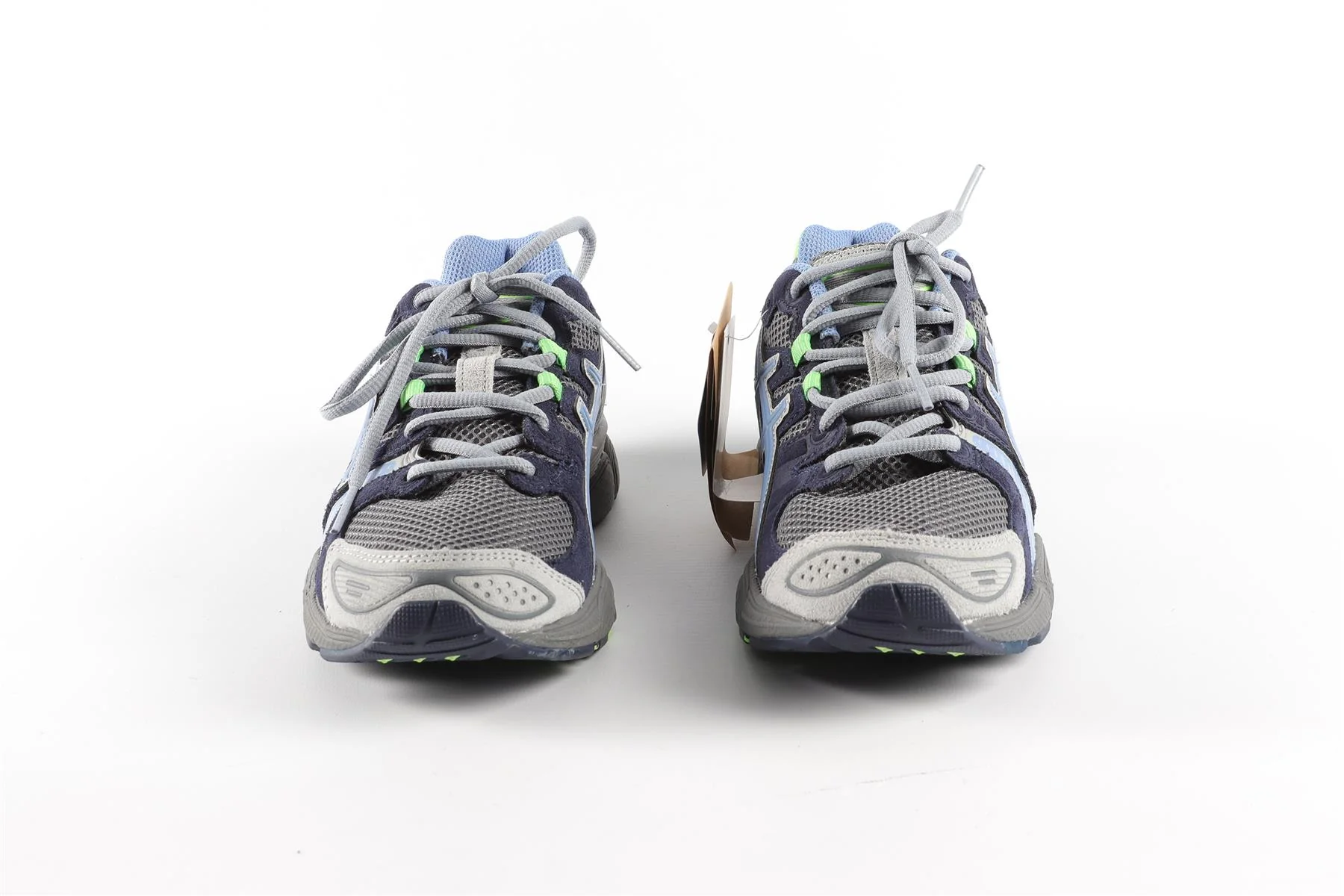 ASICS GREY GEL NIMBUS 9 STEEL GREY/BLUE HARMONY SNEAKERS EU 39.5 UK 5.5 US 6.5 - Image 3