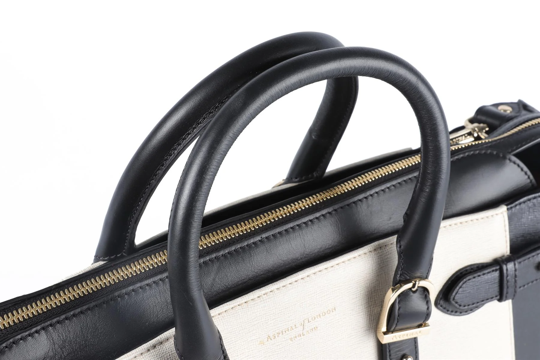 ASPINAL OF LONDON MULTICOLOUR MARYLEBONE MEDIUM LEATHER TOTE BAG - Image 10
