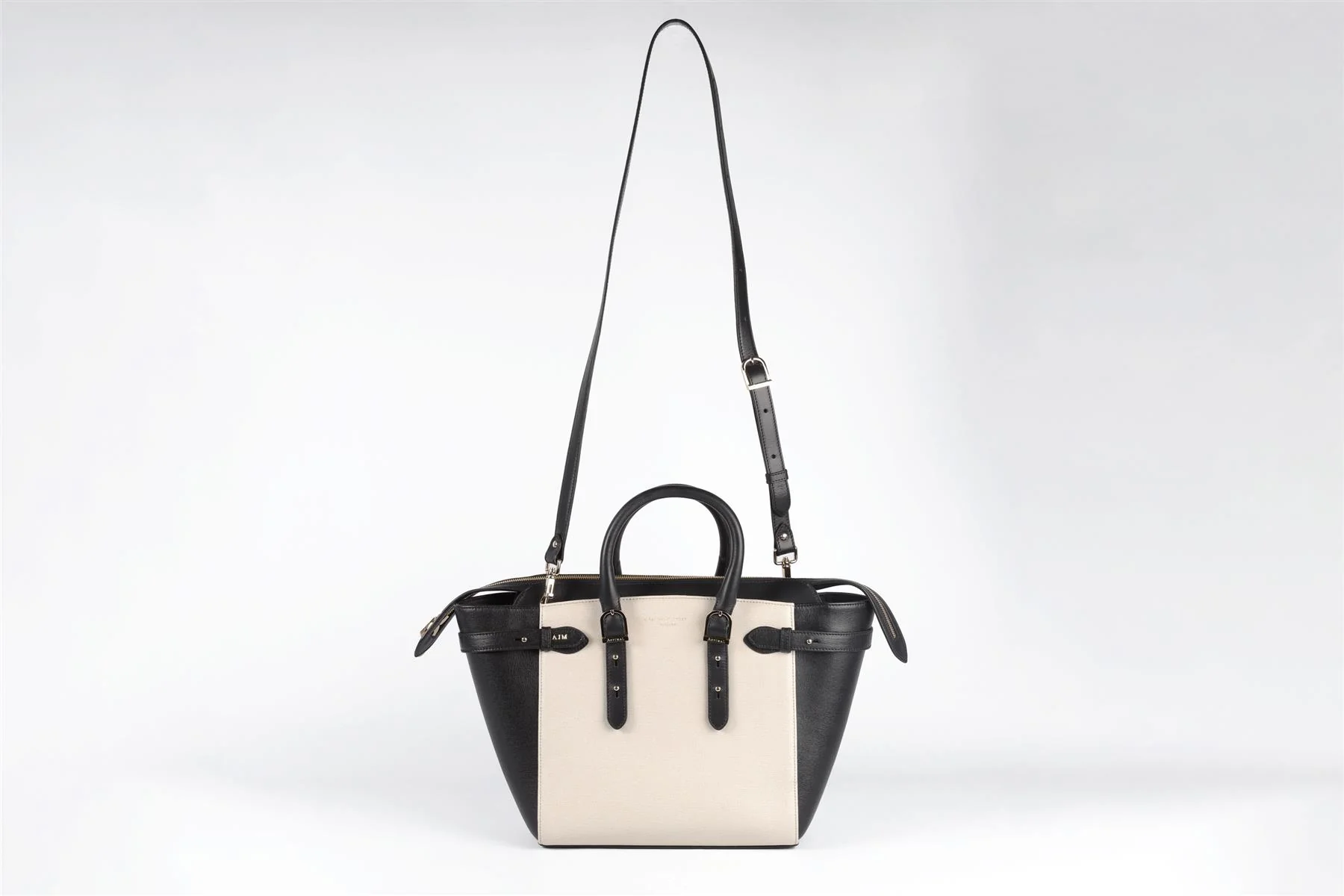 ASPINAL OF LONDON MULTICOLOUR MARYLEBONE MEDIUM LEATHER TOTE BAG - Image 3