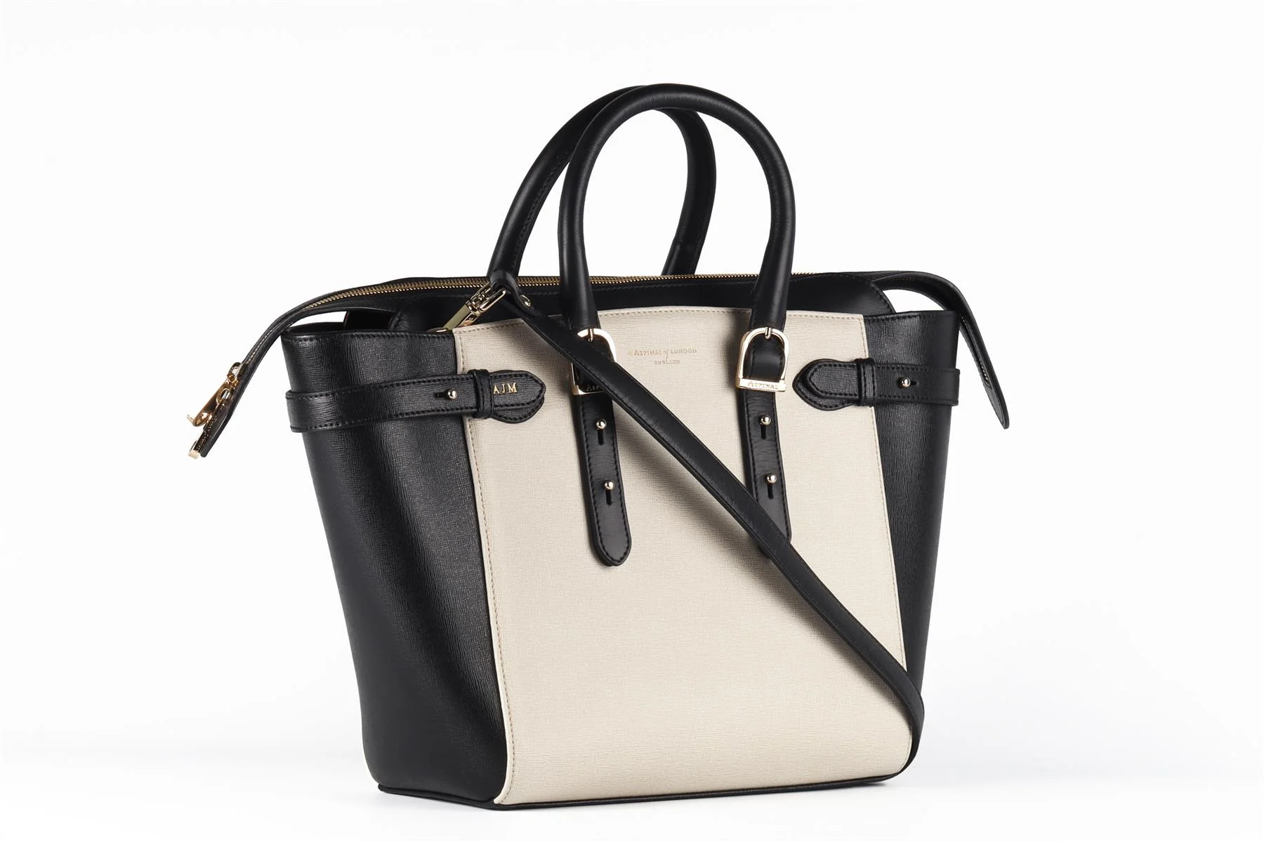 ASPINAL OF LONDON MULTICOLOUR MARYLEBONE MEDIUM LEATHER TOTE BAG - Image 4