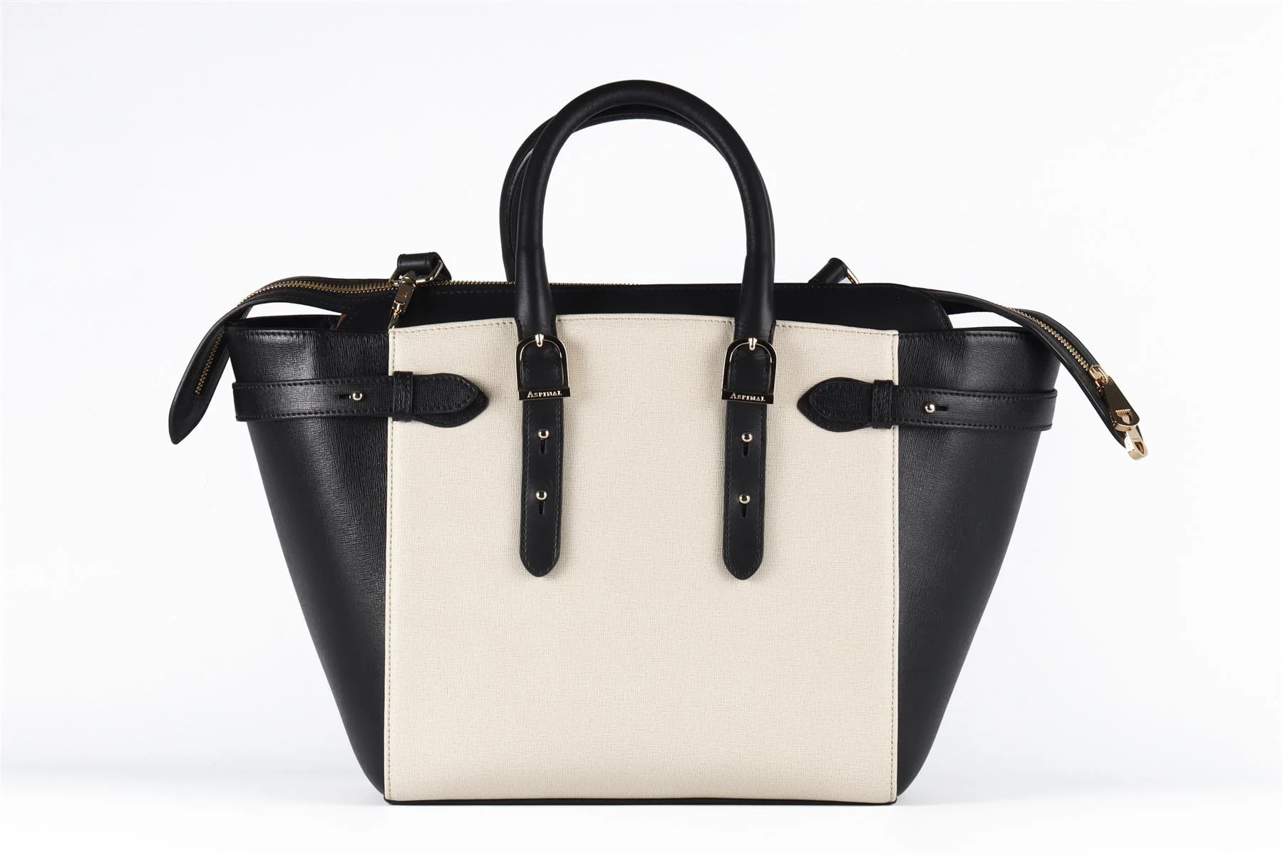 ASPINAL OF LONDON MULTICOLOUR MARYLEBONE MEDIUM LEATHER TOTE BAG - Image 7