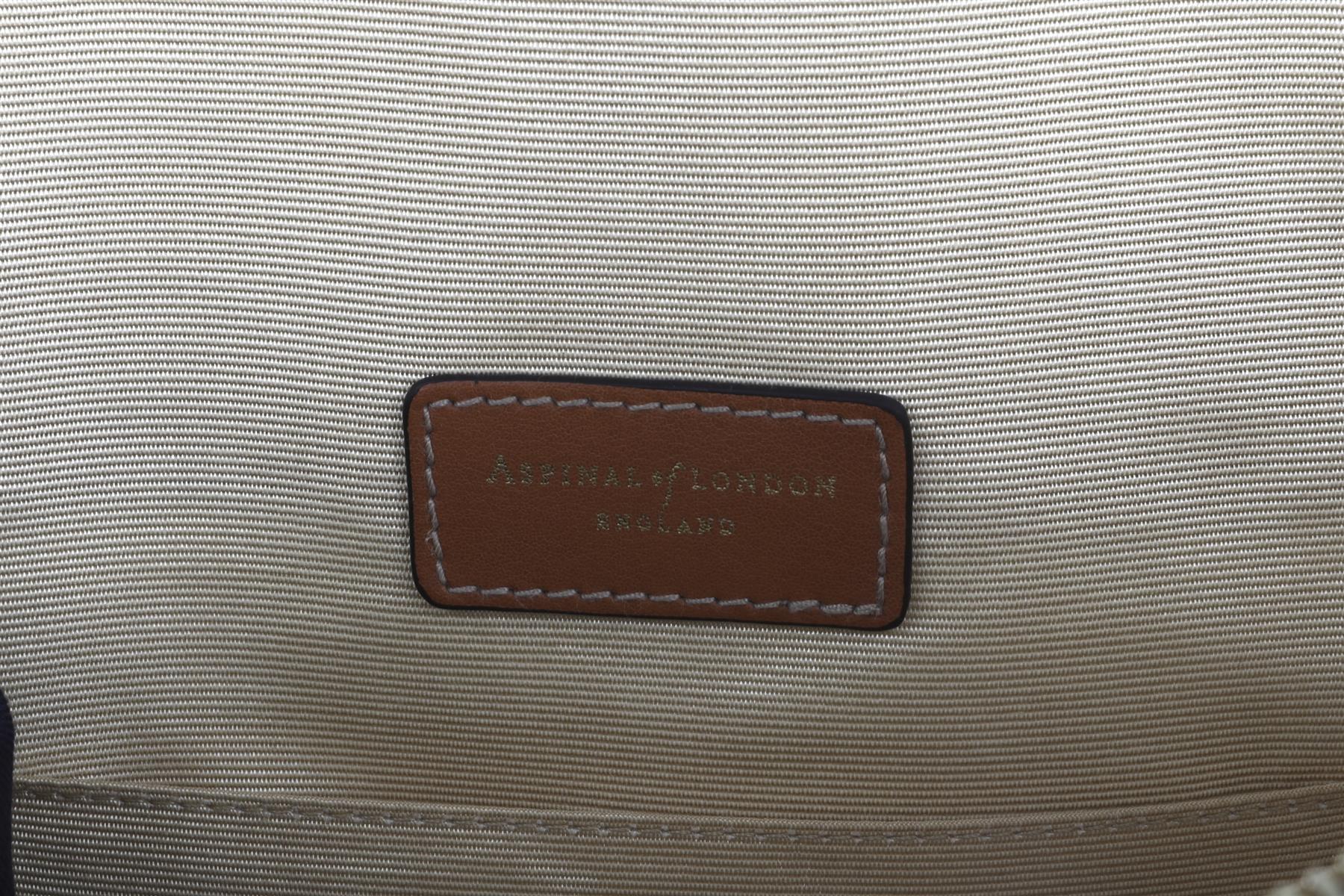 ASPINAL OF LONDON TAN REGENT LEATHER SHOULDER BAG - Image 9