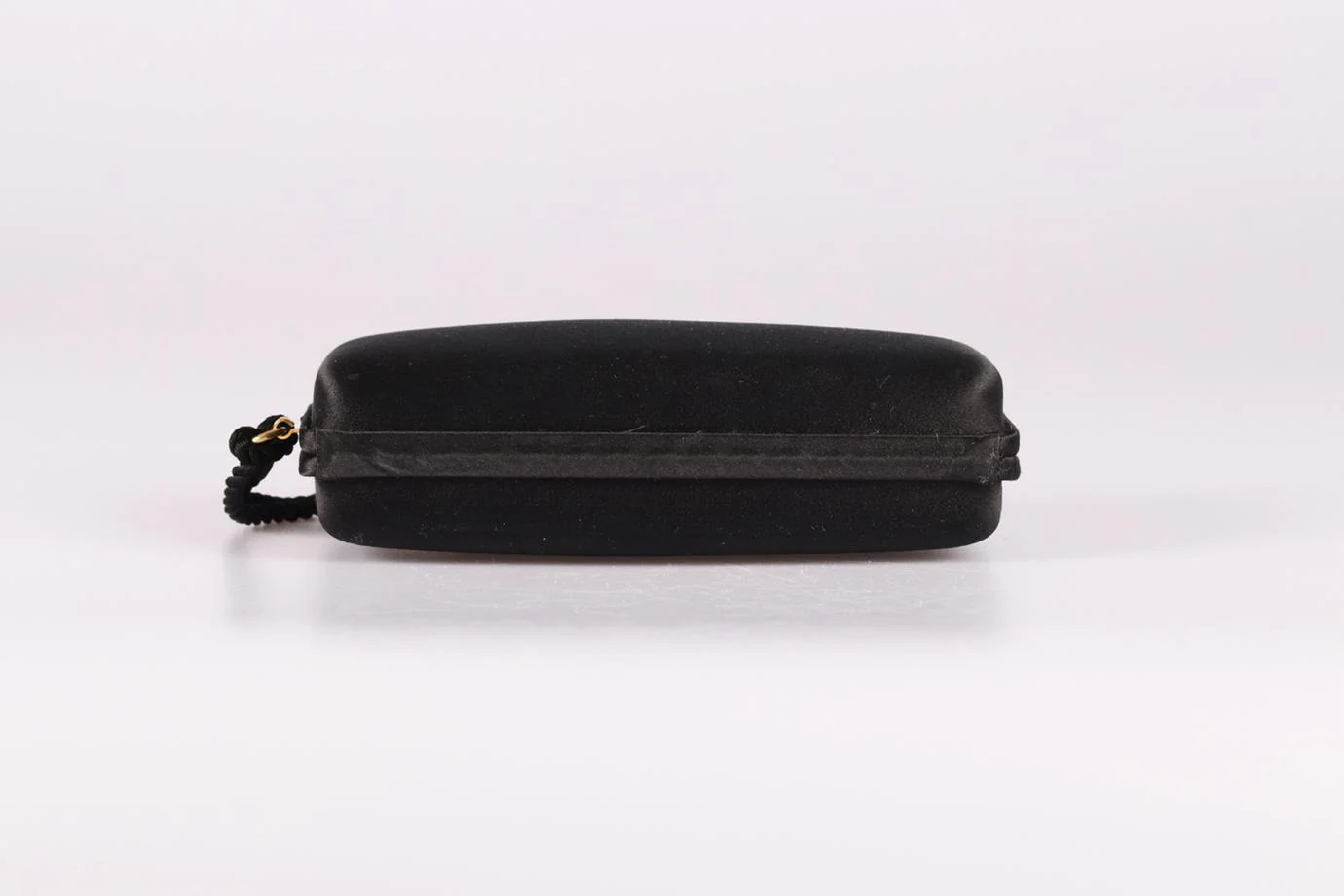 ASPREY TASSELED SATIN AND GOLD TONE CLUTCH - Image 6