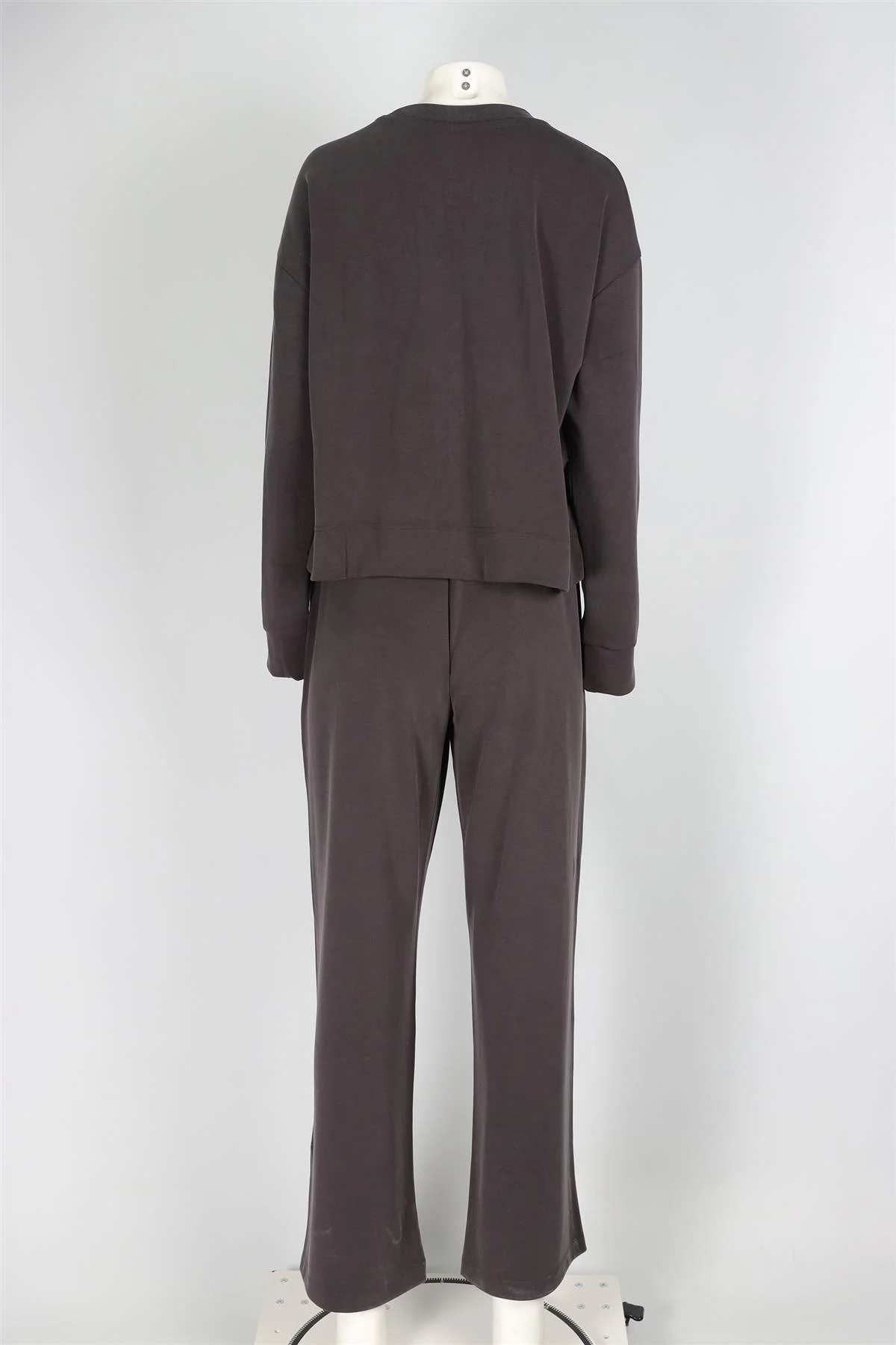 ATHLETA GREY MODAL SWEATSHIRT AND PANTS SET LARGE - Image 4