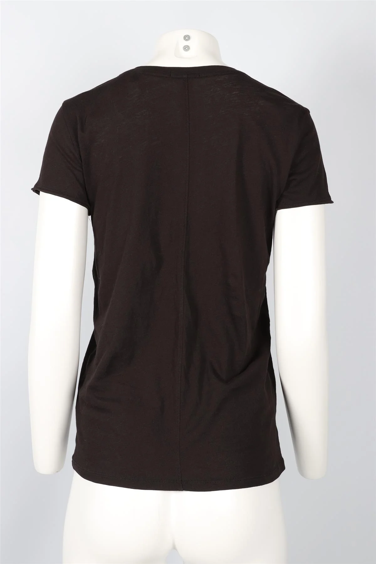 ATM BLACK COTTON T-SHIRT SMALL - Image 4