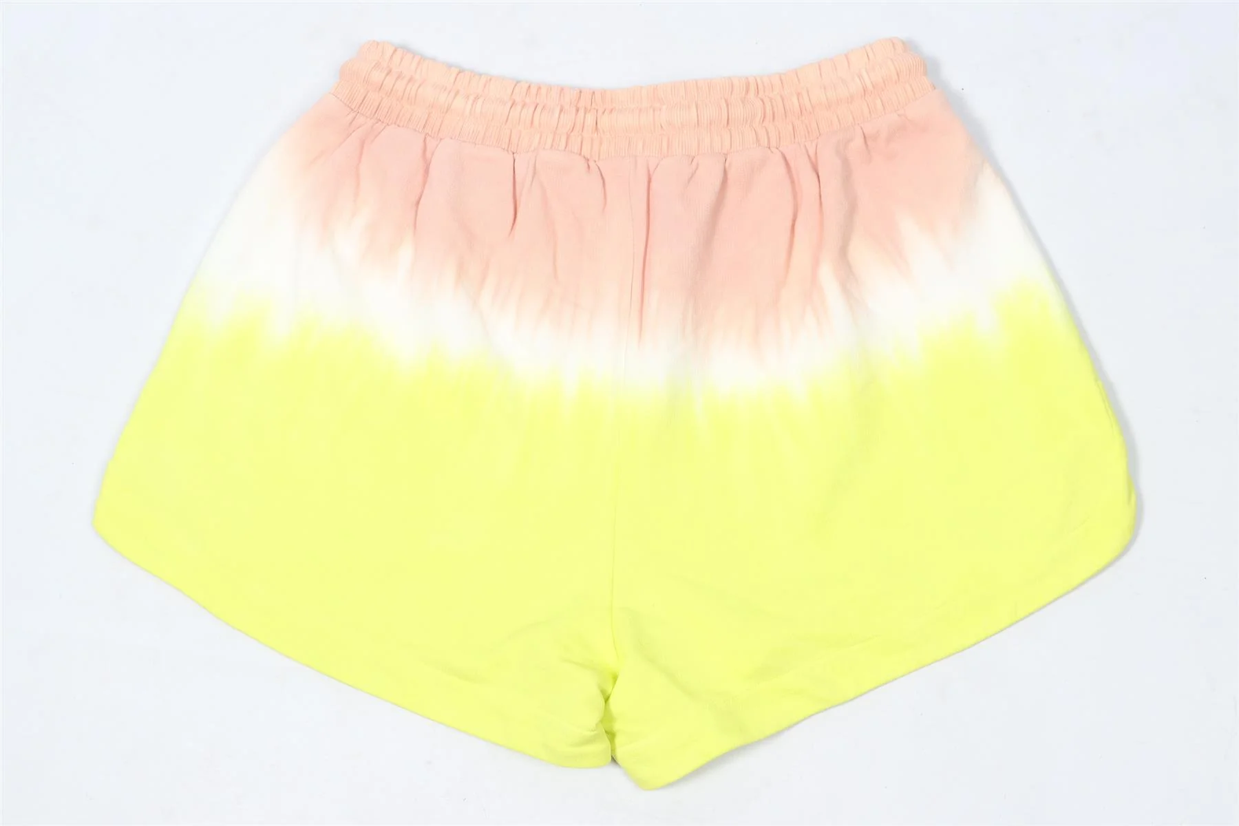 ATM COTTON YELLOW AND PINK TIE DYE SHORTS SMALL - Image 4